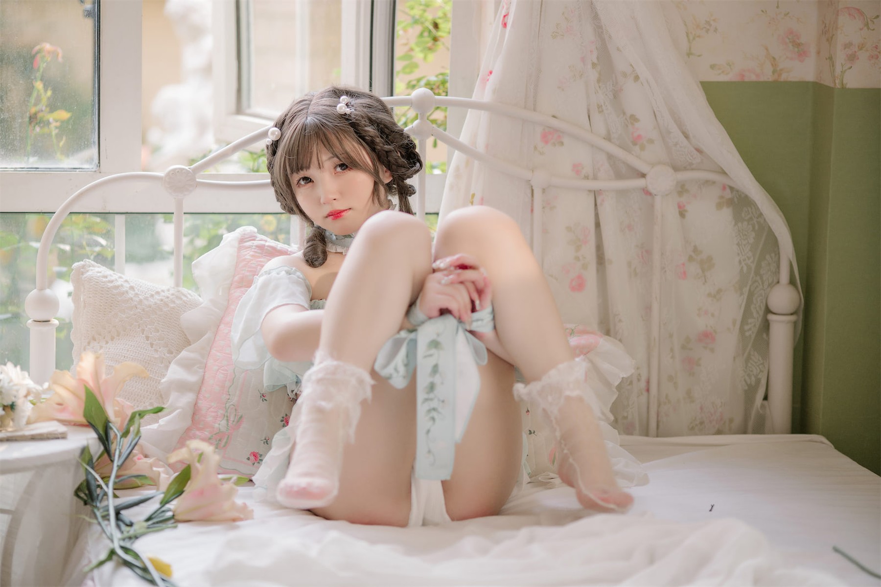 Cosplay 花玲 豌豆公主仆