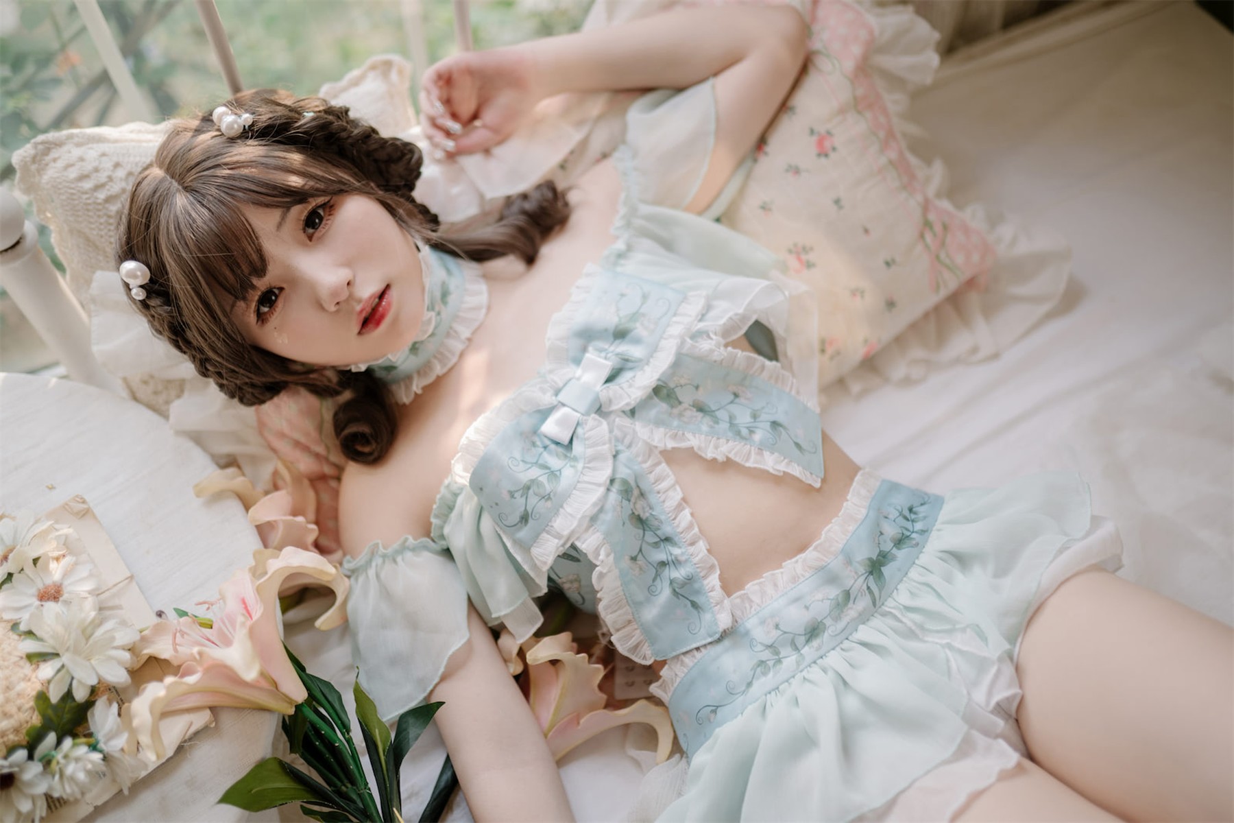 Cosplay 花玲 豌豆公主仆