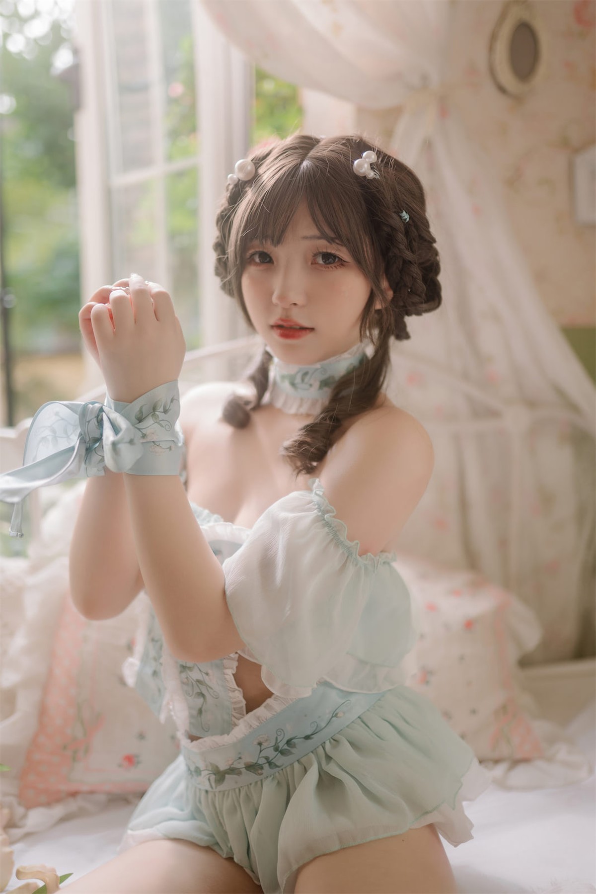 Cosplay 花玲 豌豆公主仆