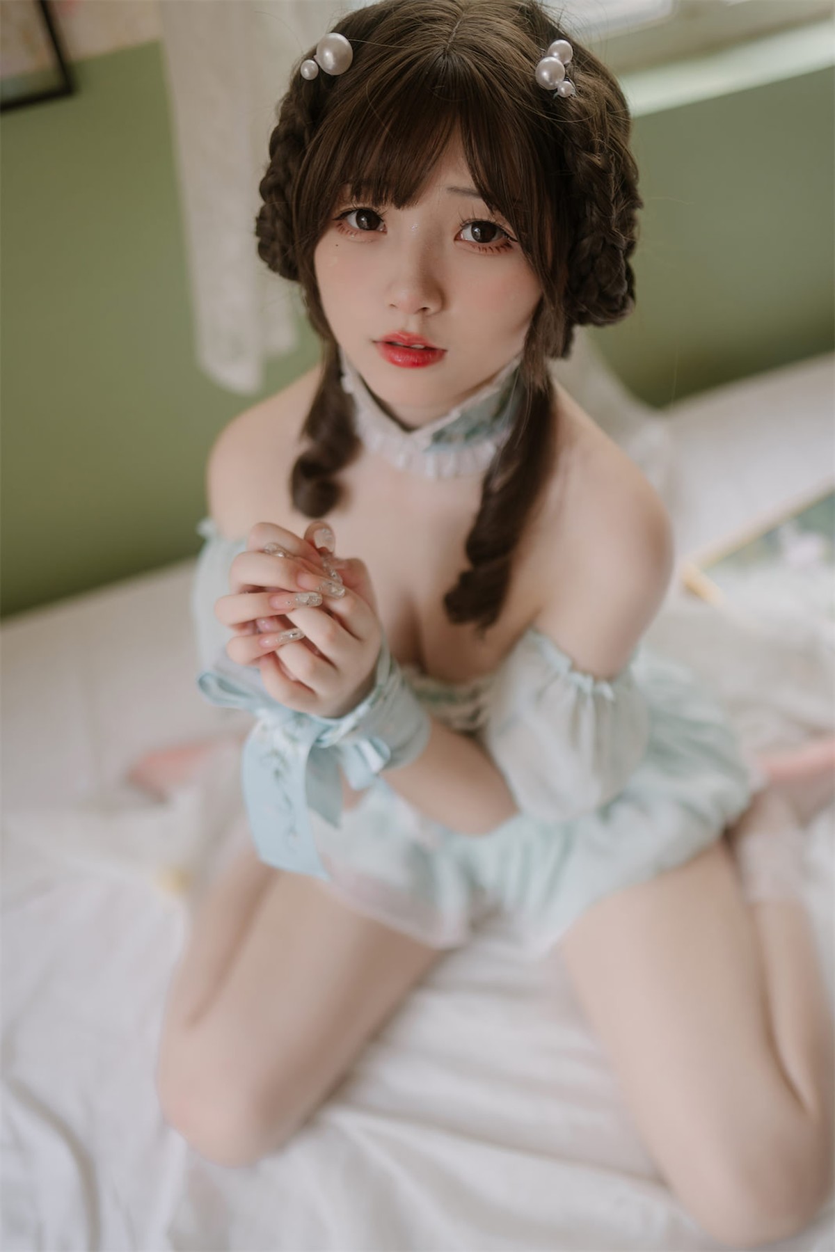 Cosplay 花玲 豌豆公主仆
