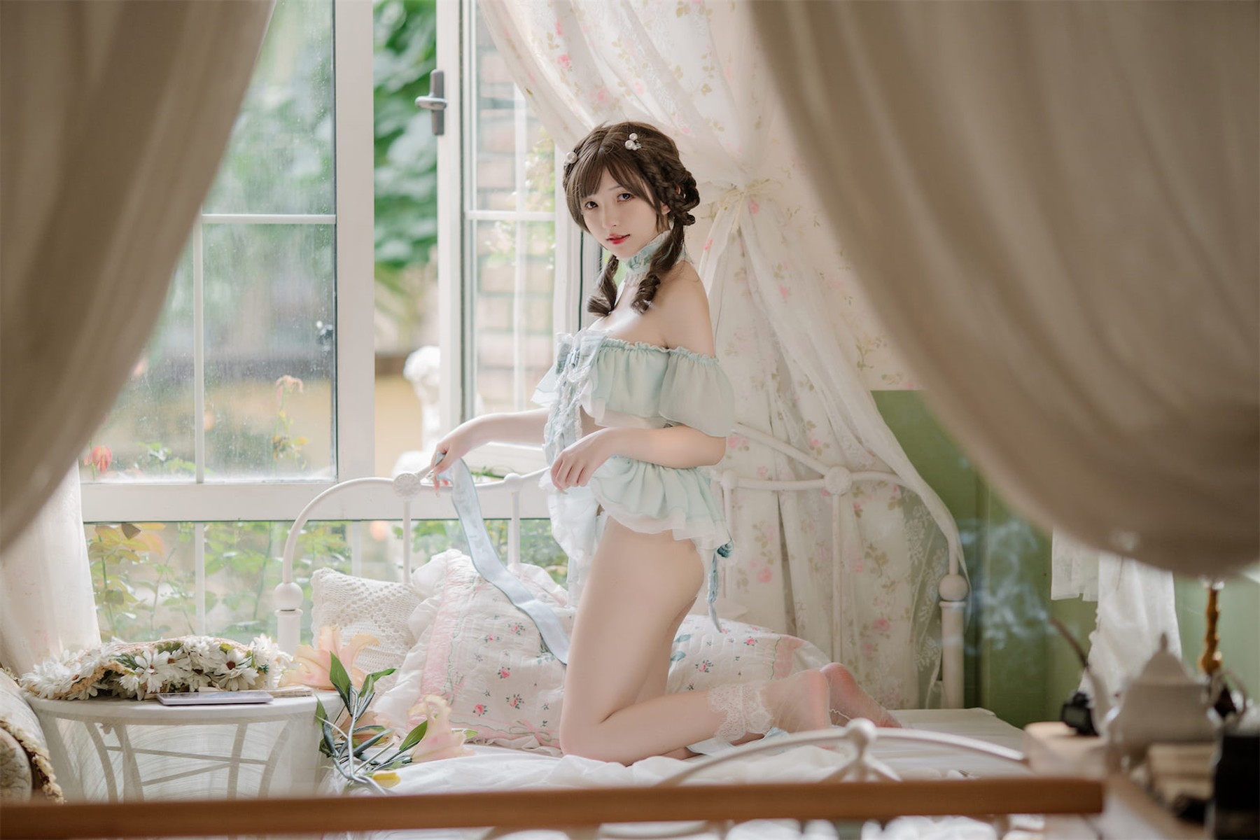 Cosplay 花玲 豌豆公主仆