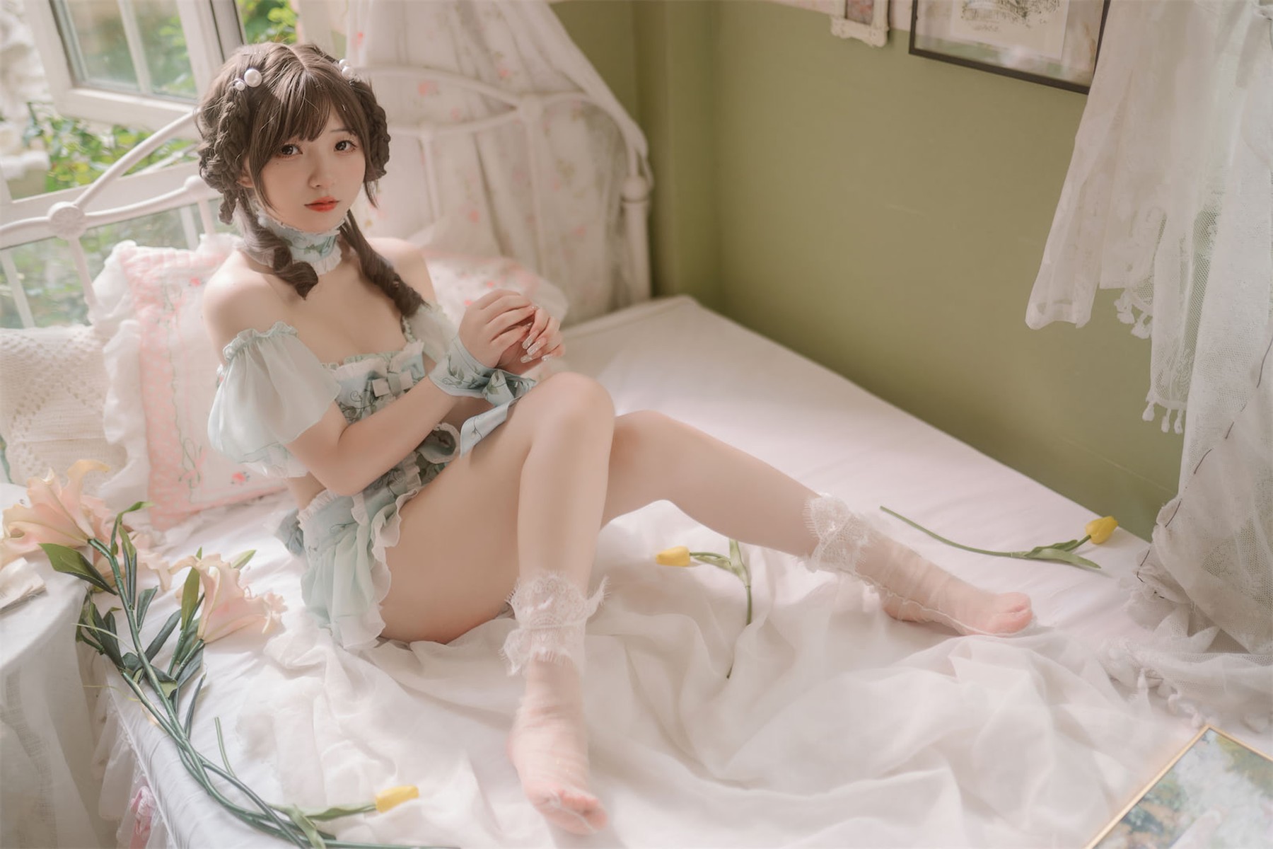 Cosplay 花玲 豌豆公主仆
