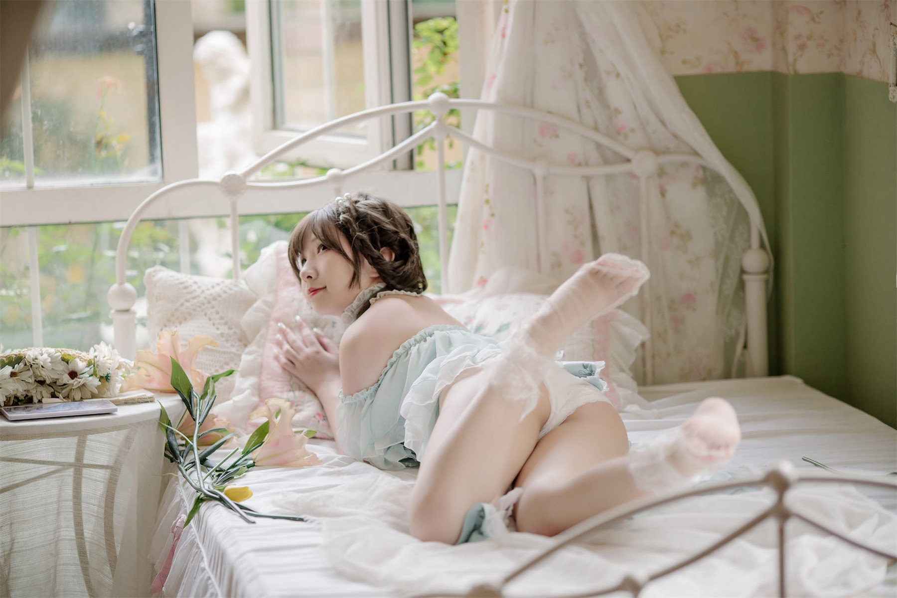 Cosplay 花玲 豌豆公主仆