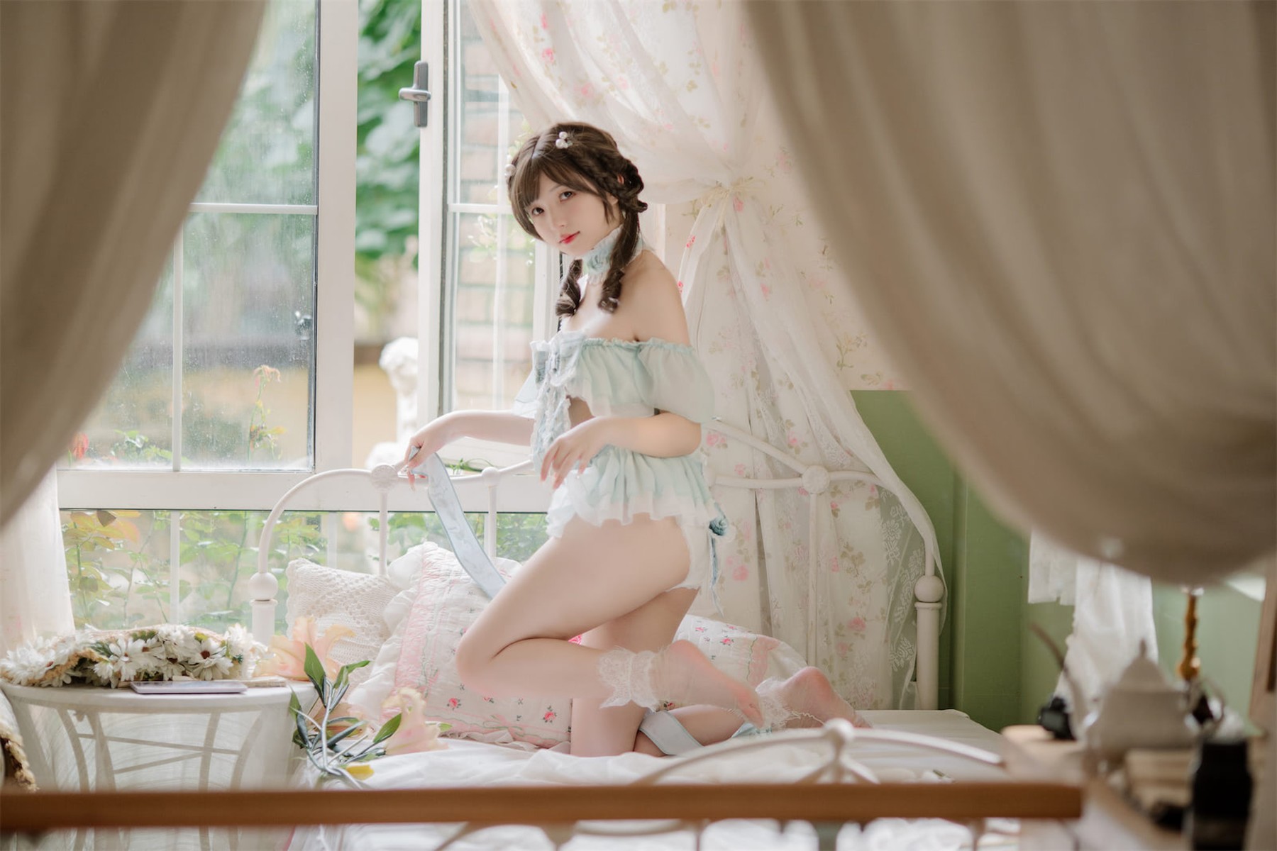 Cosplay 花玲 豌豆公主仆