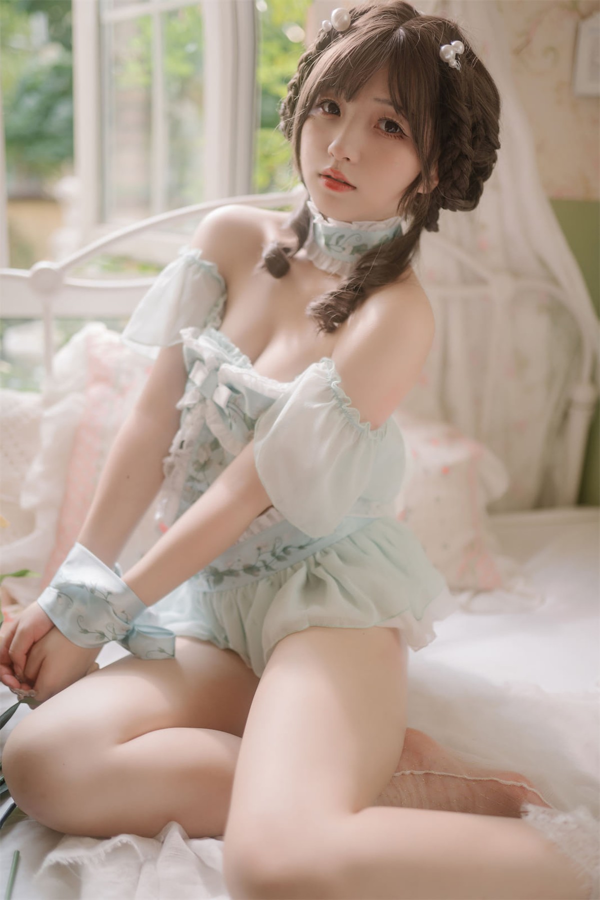 Cosplay 花玲 豌豆公主仆