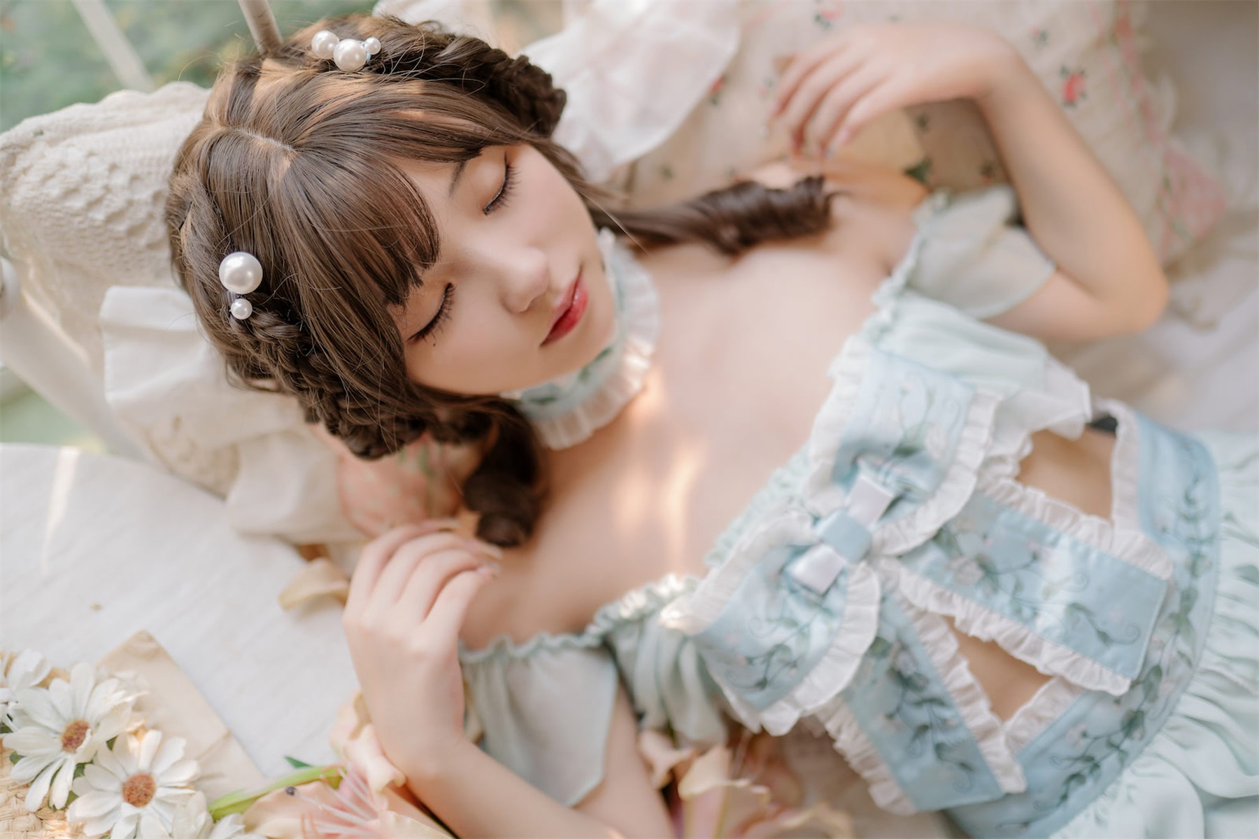 Cosplay 花玲 豌豆公主仆