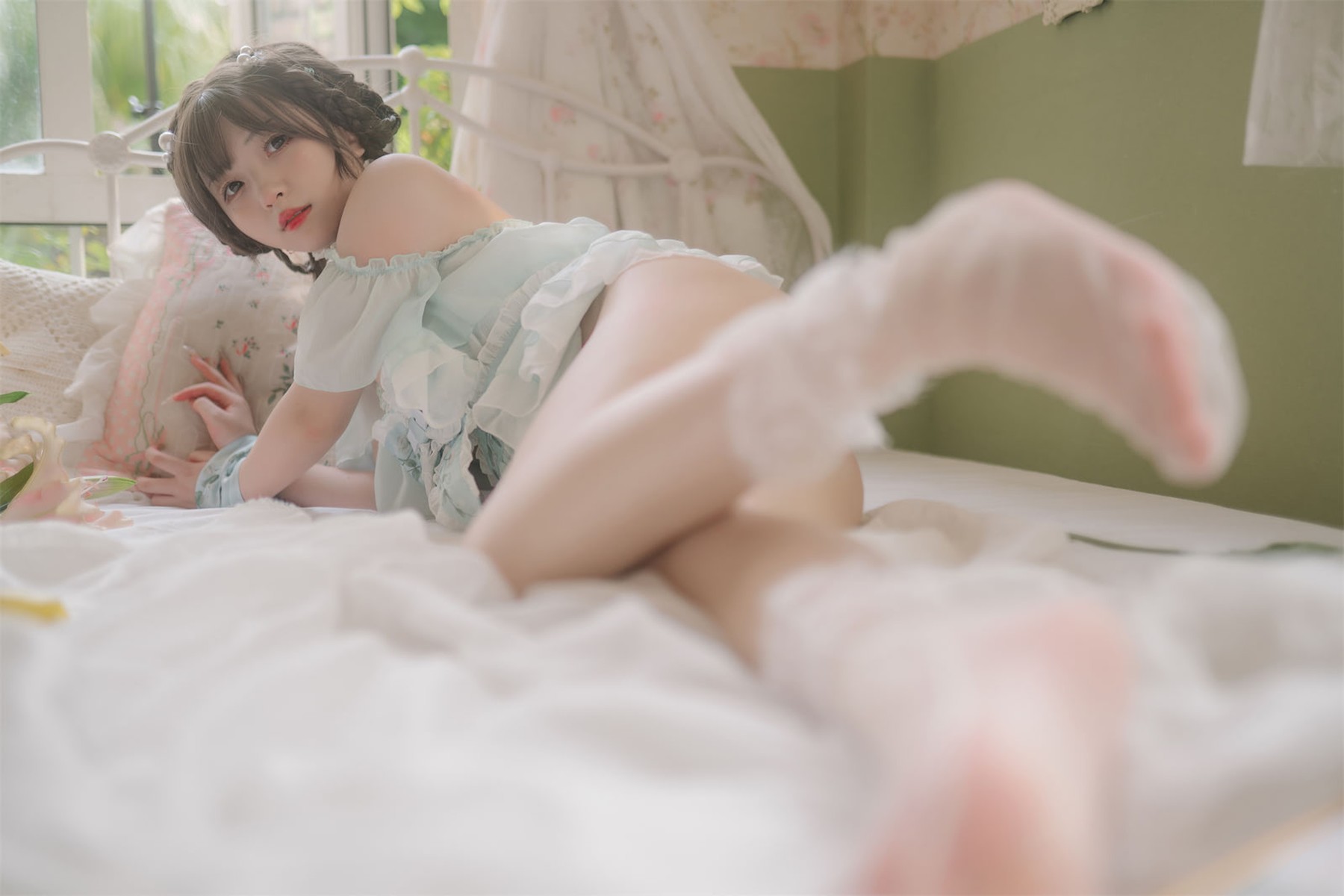 Cosplay 花玲 豌豆公主仆