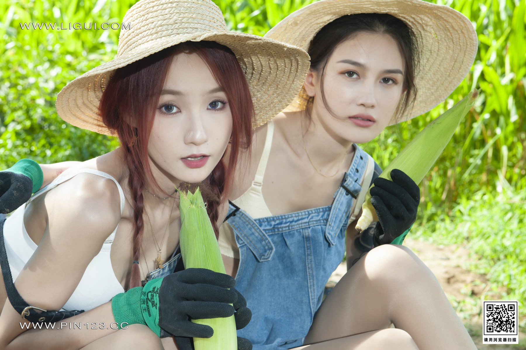 [Ligui丽柜] 2022.08.04 七夕 田园春色 甜甜 心心