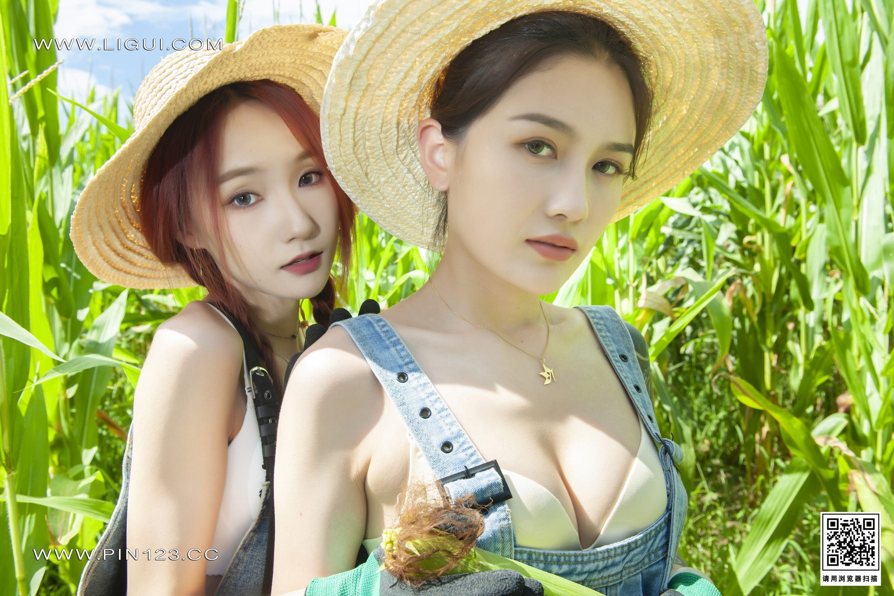 [Ligui丽柜] 2022.08.04 七夕 田园春色 甜甜 心心