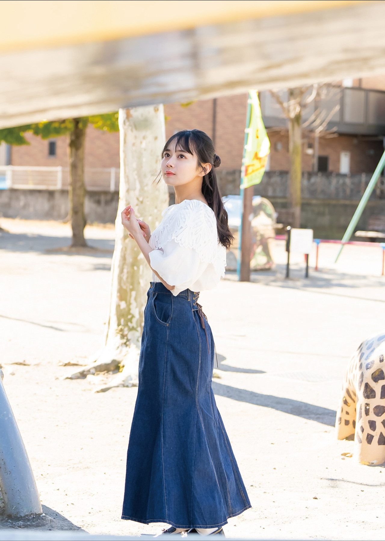Saeko Kondo 近藤沙瑛子, EX大衆デジタル写真集 「すみれが咲いた。」 Set.01