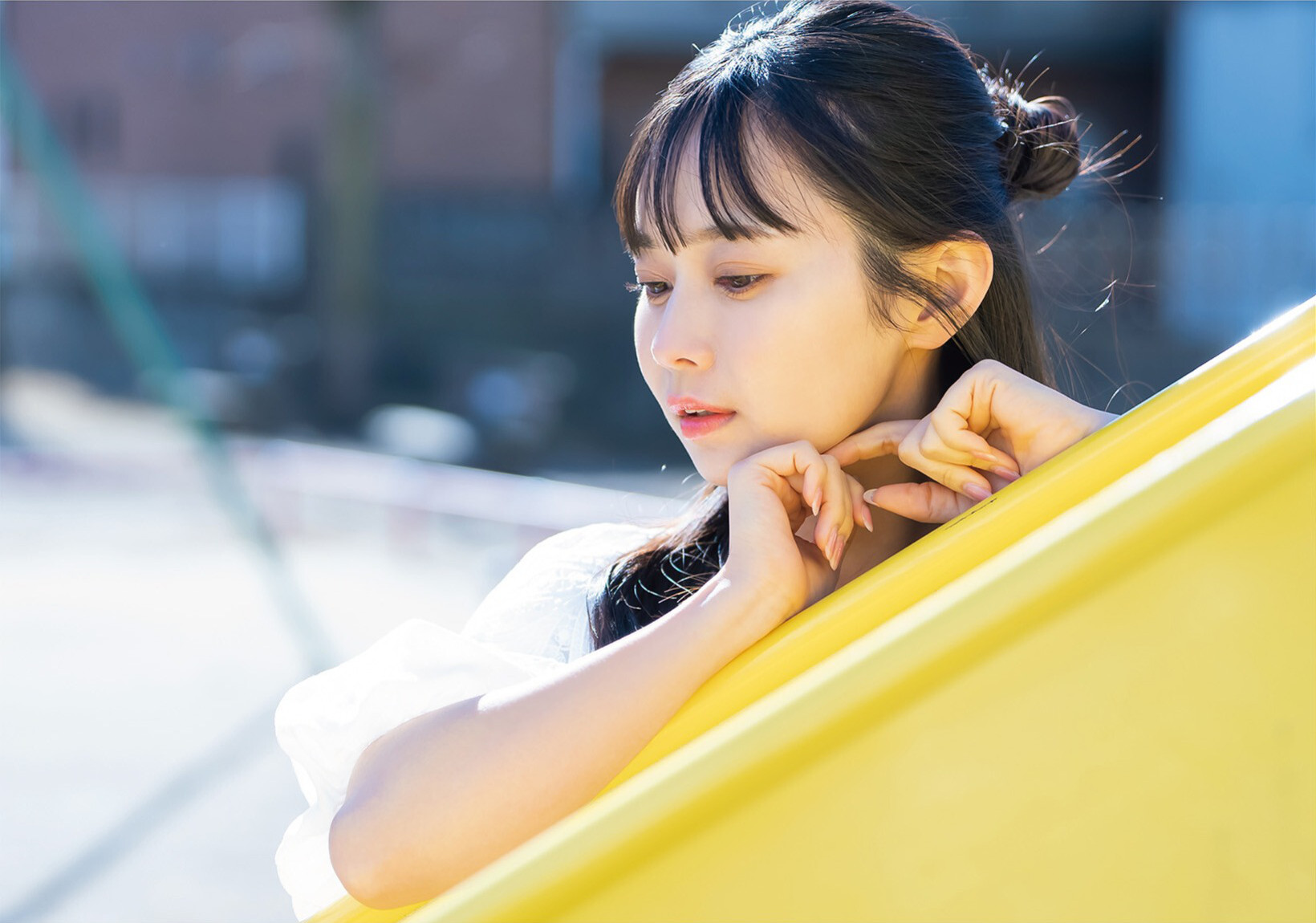 Saeko Kondo 近藤沙瑛子, EX大衆デジタル写真集 「すみれが咲いた。」 Set.01