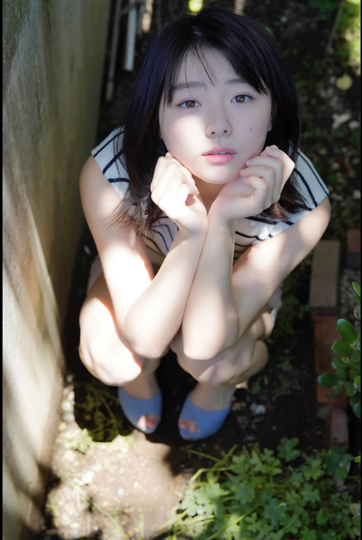 Tsubasa Hazuki 葉月つばさ, ＦＲＩＤＡＹデジタル写真集 「危ないベビーフェイス BLUE 完全版」 Set.02