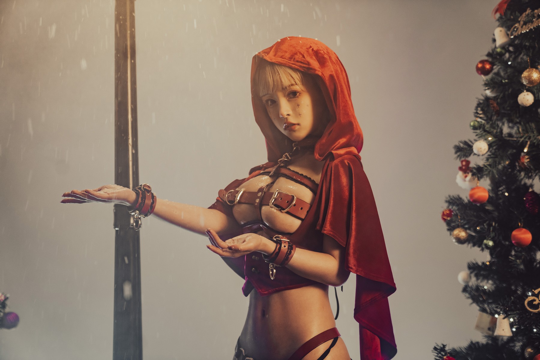 Cosplay 晕崽Zz 圣诞小红帽