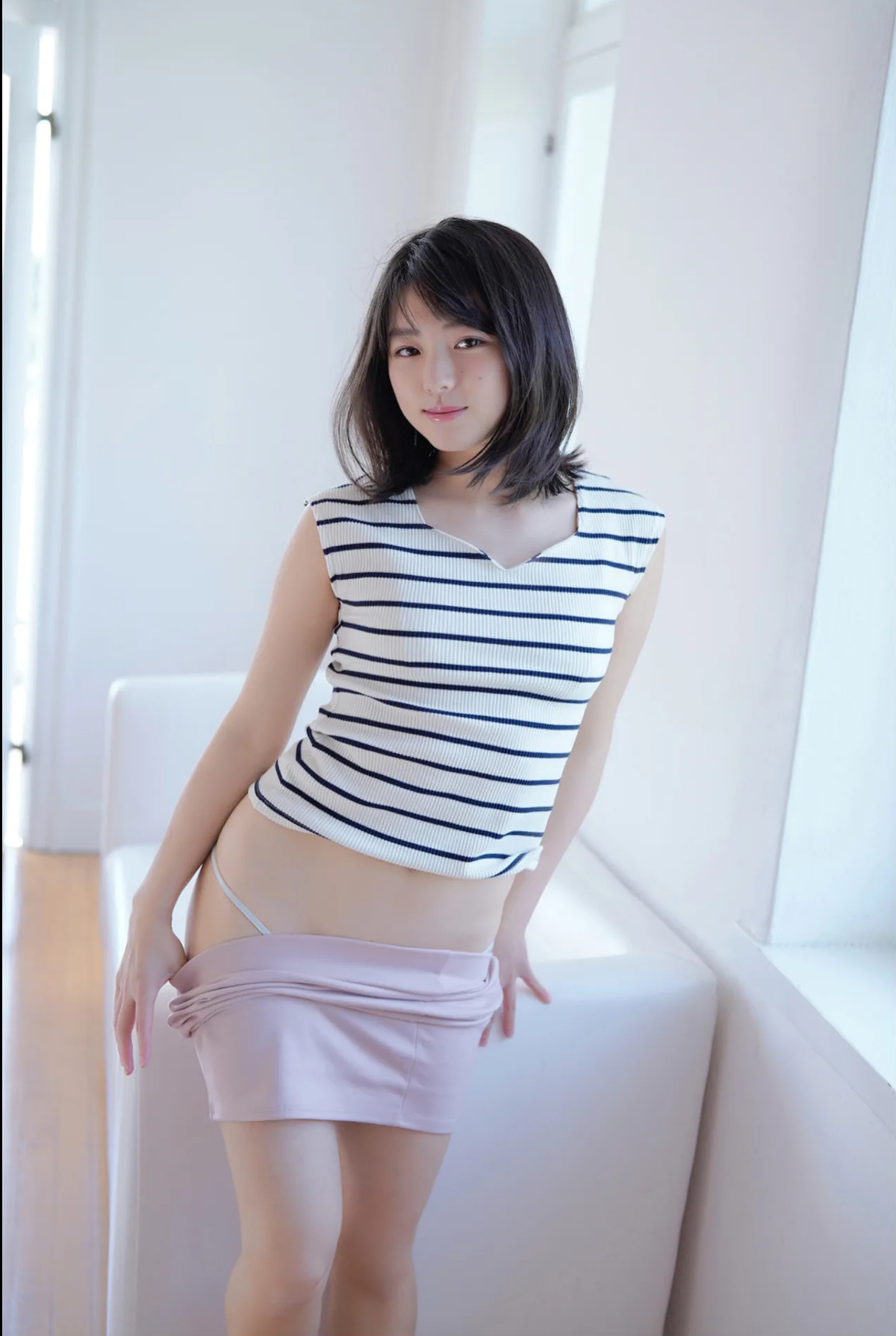 Tsubasa Hazuki 葉月つばさ, ＦＲＩＤＡＹデジタル写真集 「危ないベビーフェイス BLUE 完全版」 Set.02