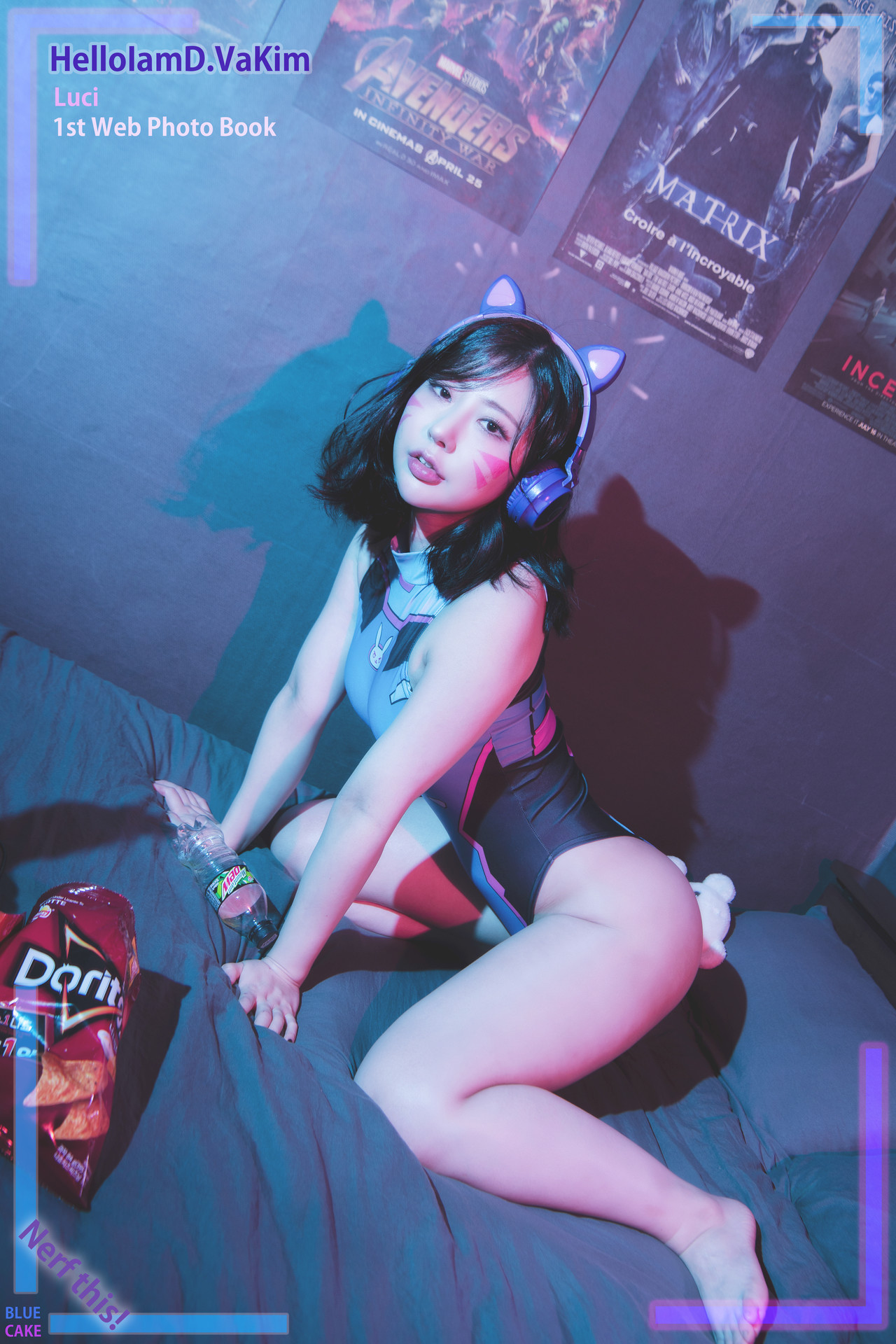 Luci 루시, [BLUECAKE] Hello I am D.Va Kim