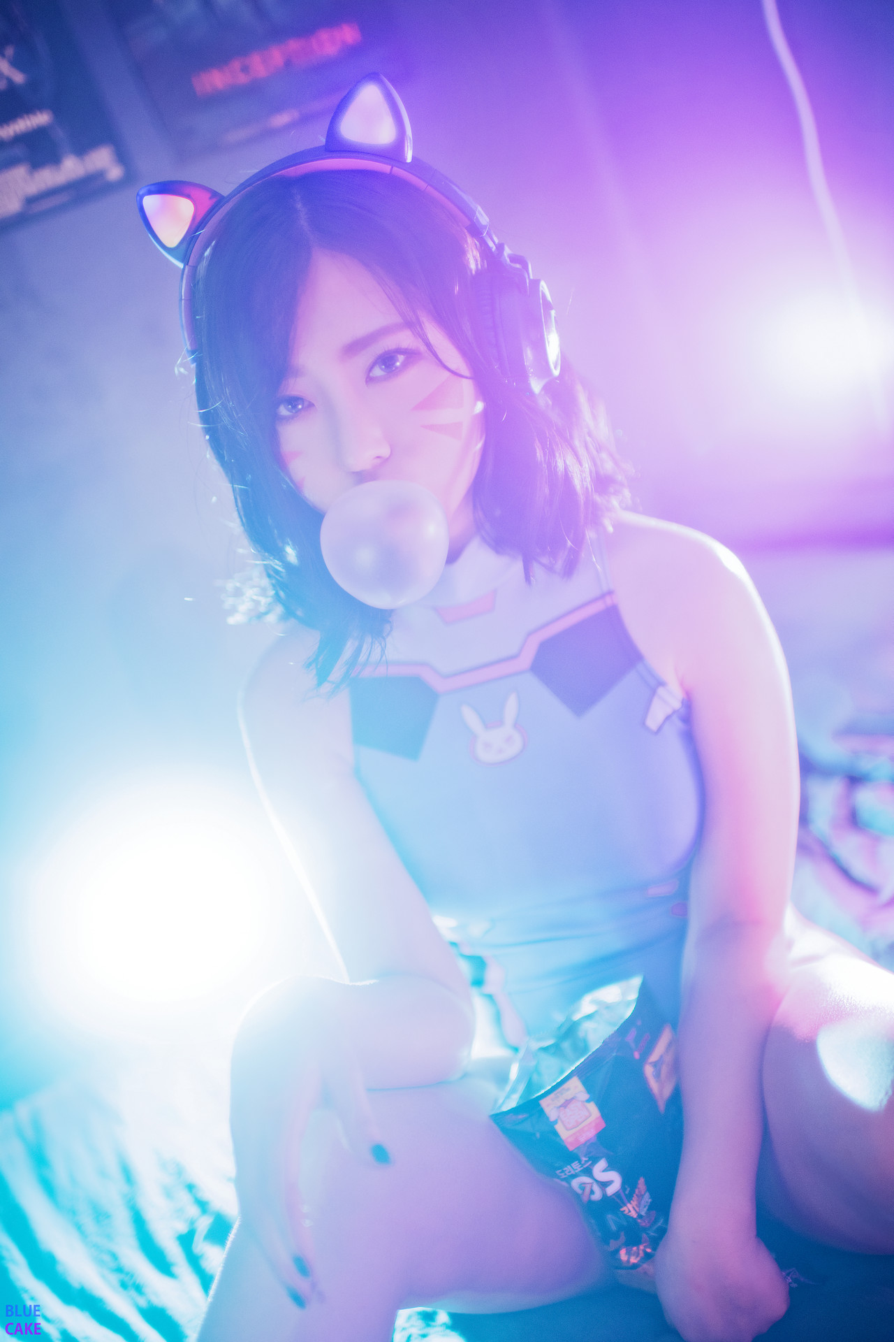 Luci 루시, [BLUECAKE] Hello I am D.Va Kim