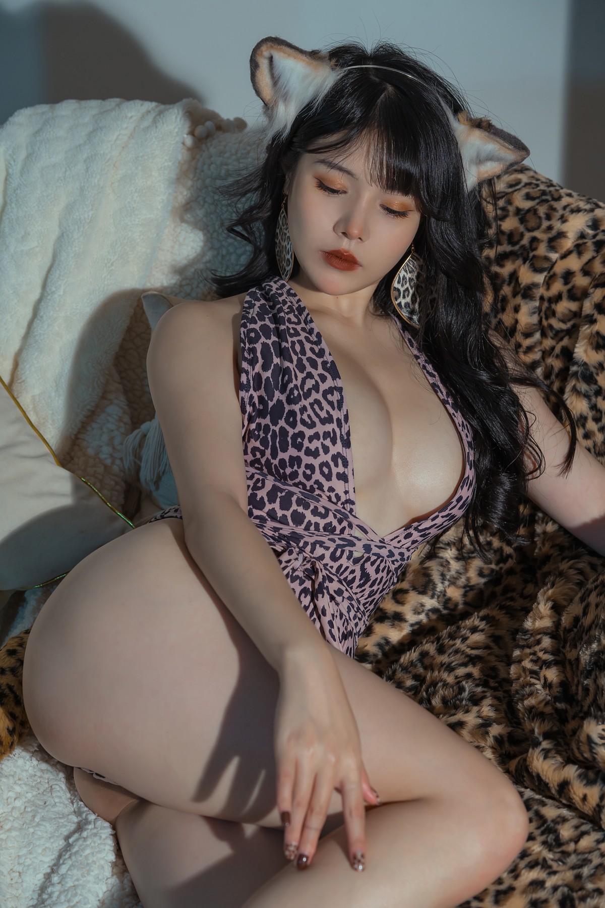 Cosplay 七月喵子 幻想兽娘集月食 捷克提亚