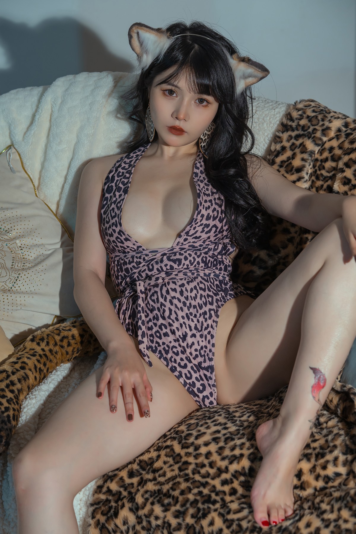 Cosplay 七月喵子 幻想兽娘集月食 捷克提亚