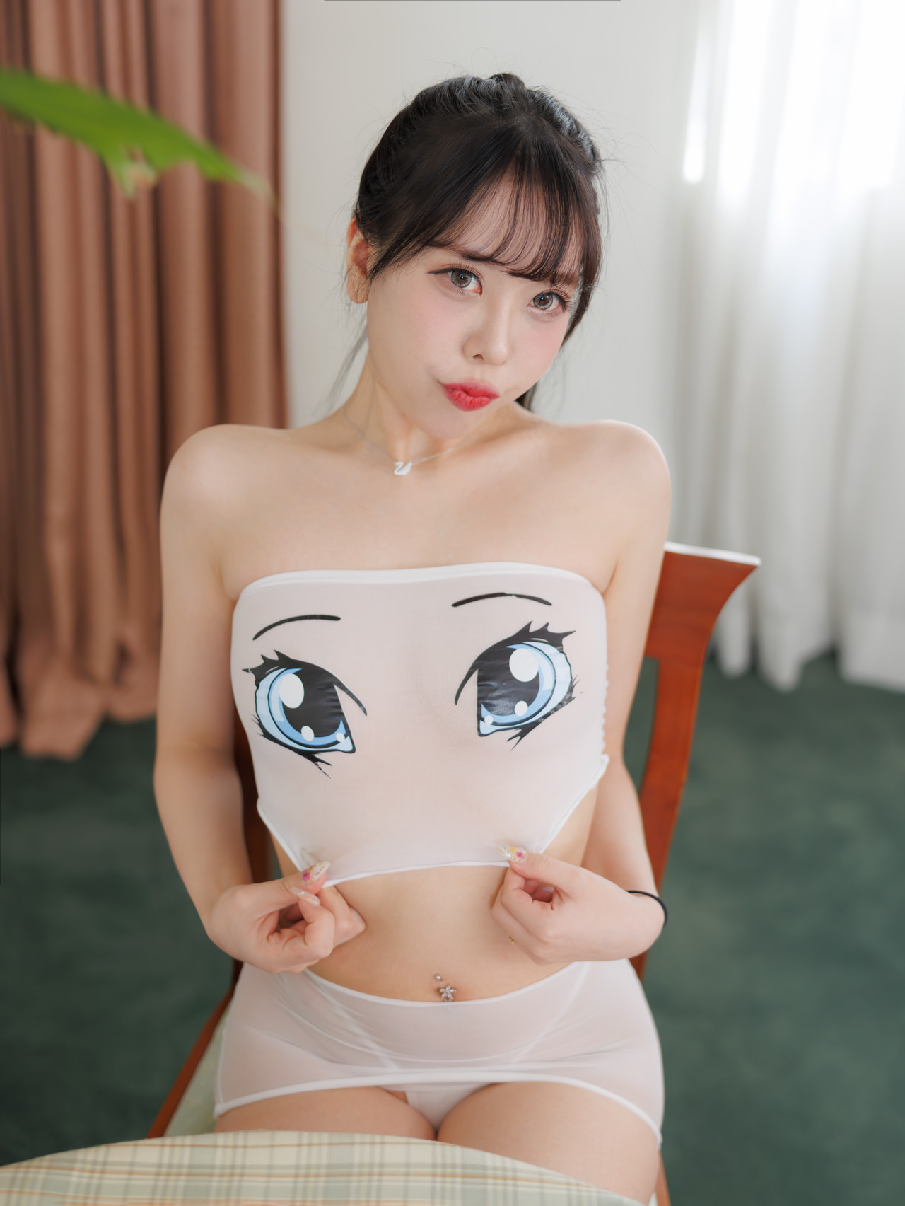 Jia 지아, [Bimilstory] White See-through 01
