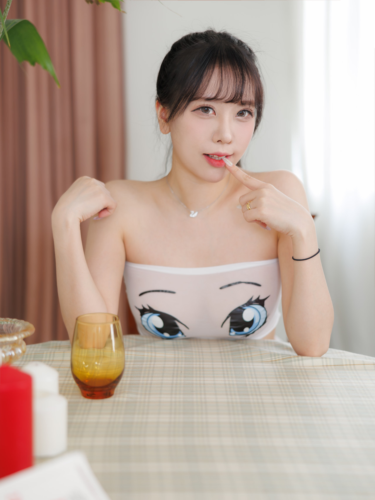 Jia 지아, [Bimilstory] White See-through 01