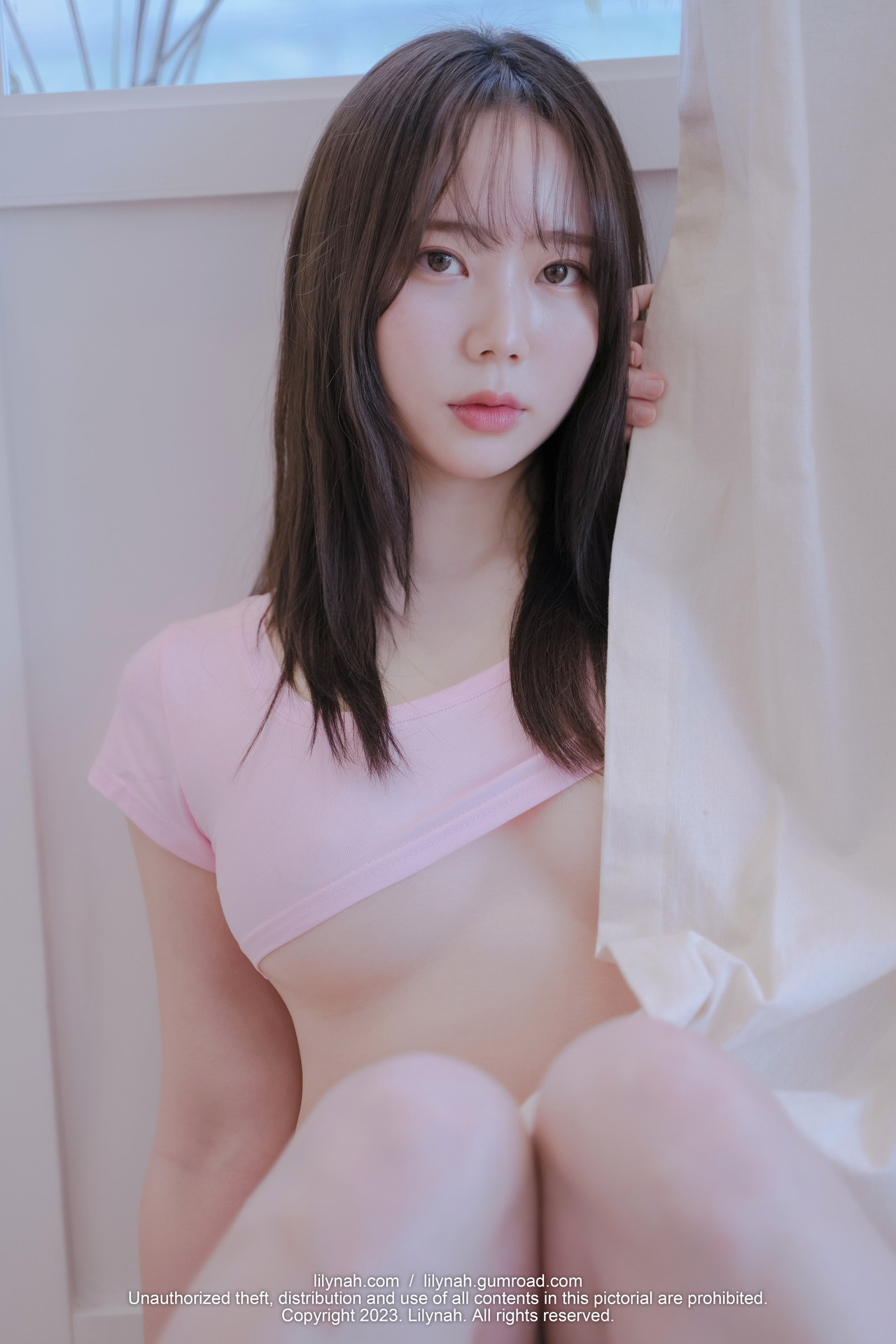 Myua 뮤아, [Lilynah] LW65 Hot Pink