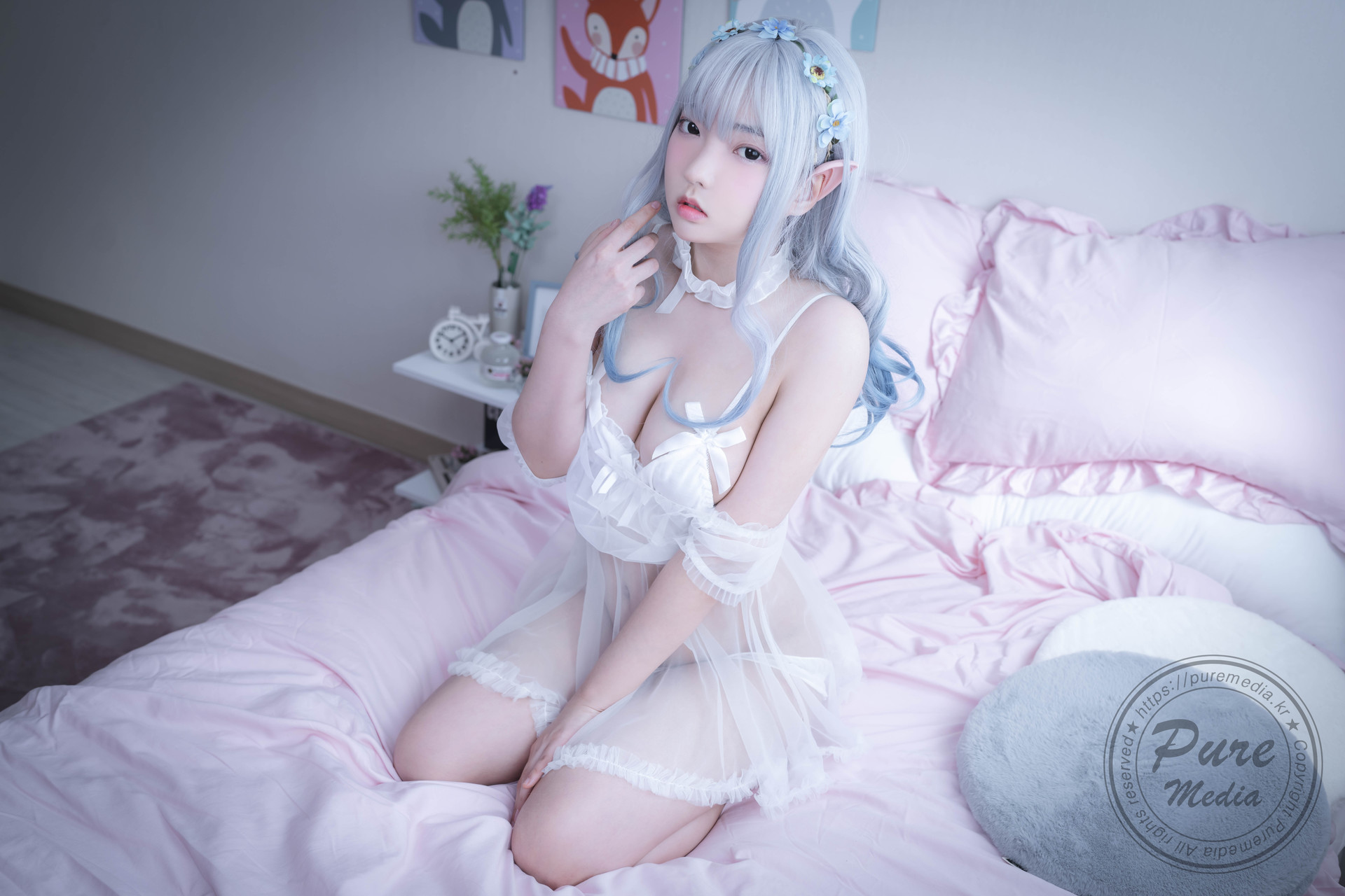 Hansom 한솜, [PURE MEDIA] Vol.225 Real Doll Real Cotton