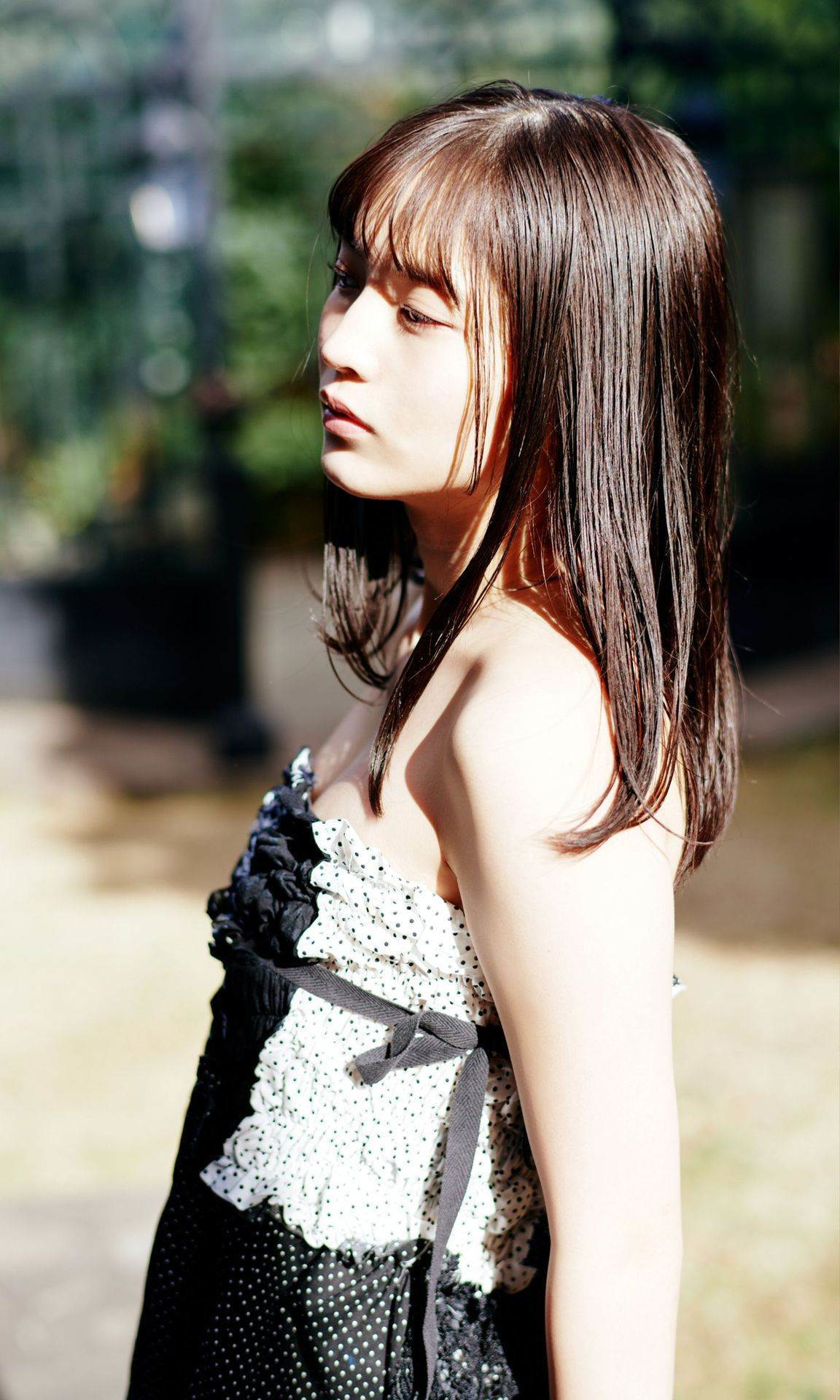 Nanako Kurosaki 黒嵜菜々子, 週プレ Photo Book 「聖なる気配」 Set.03