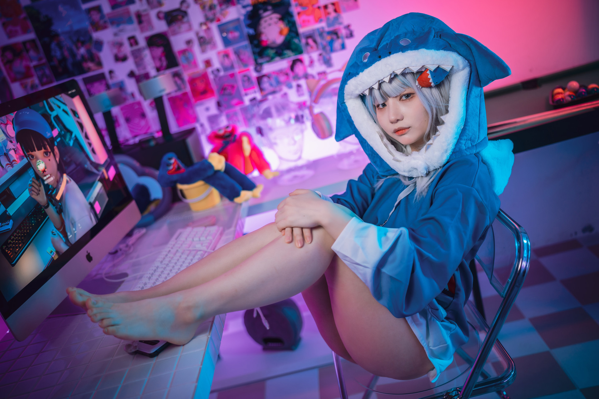 Mimmi 밈미, [DJAWA] Your Fishe Gawr Gura Set.01