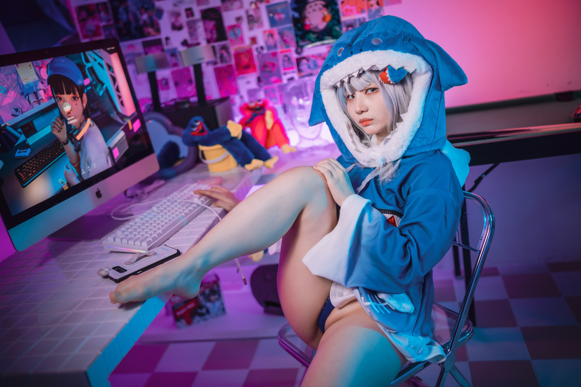 Mimmi 밈미, [DJAWA] Your Fishe Gawr Gura Set.01