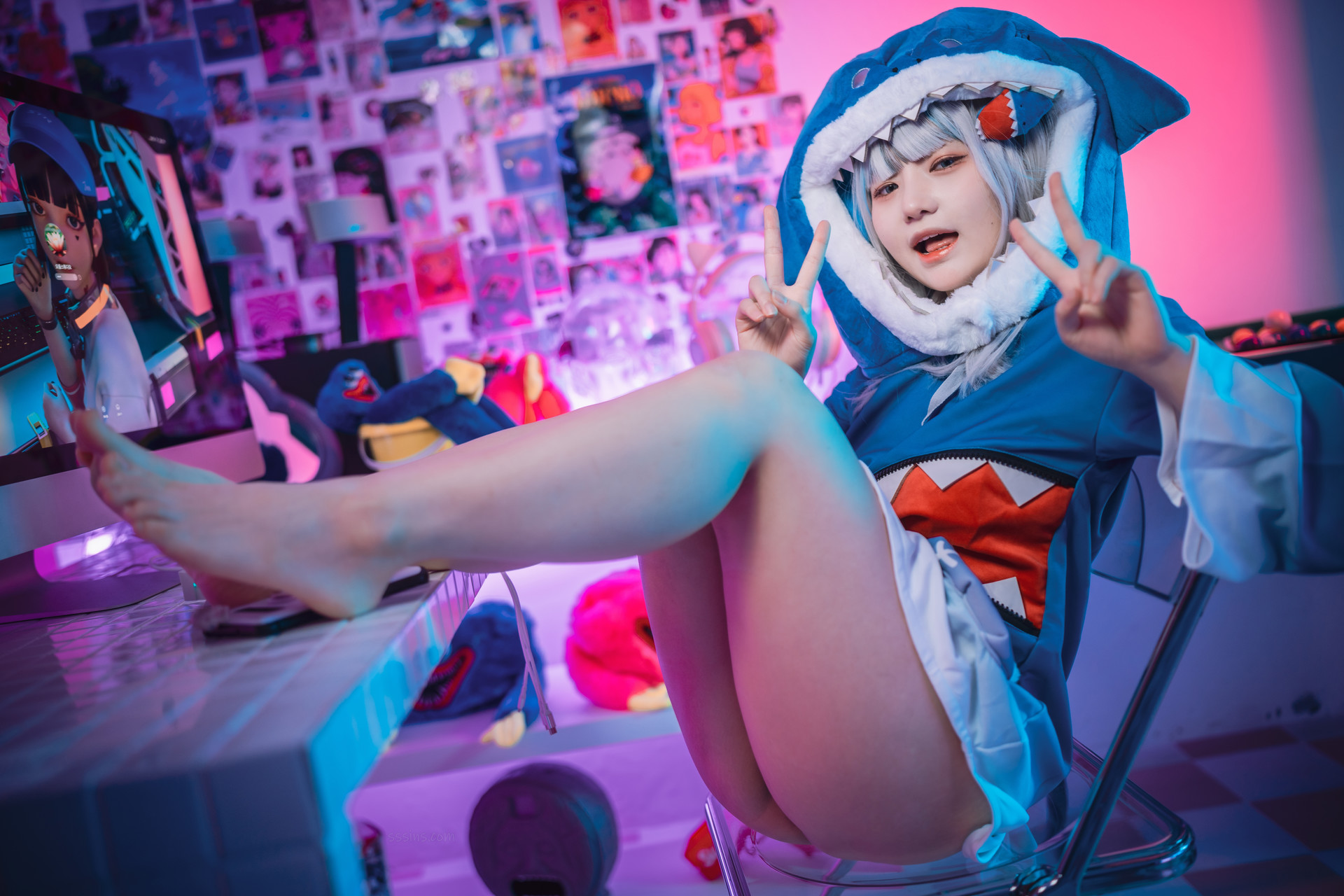 Mimmi 밈미, [DJAWA] Your Fishe Gawr Gura Set.01