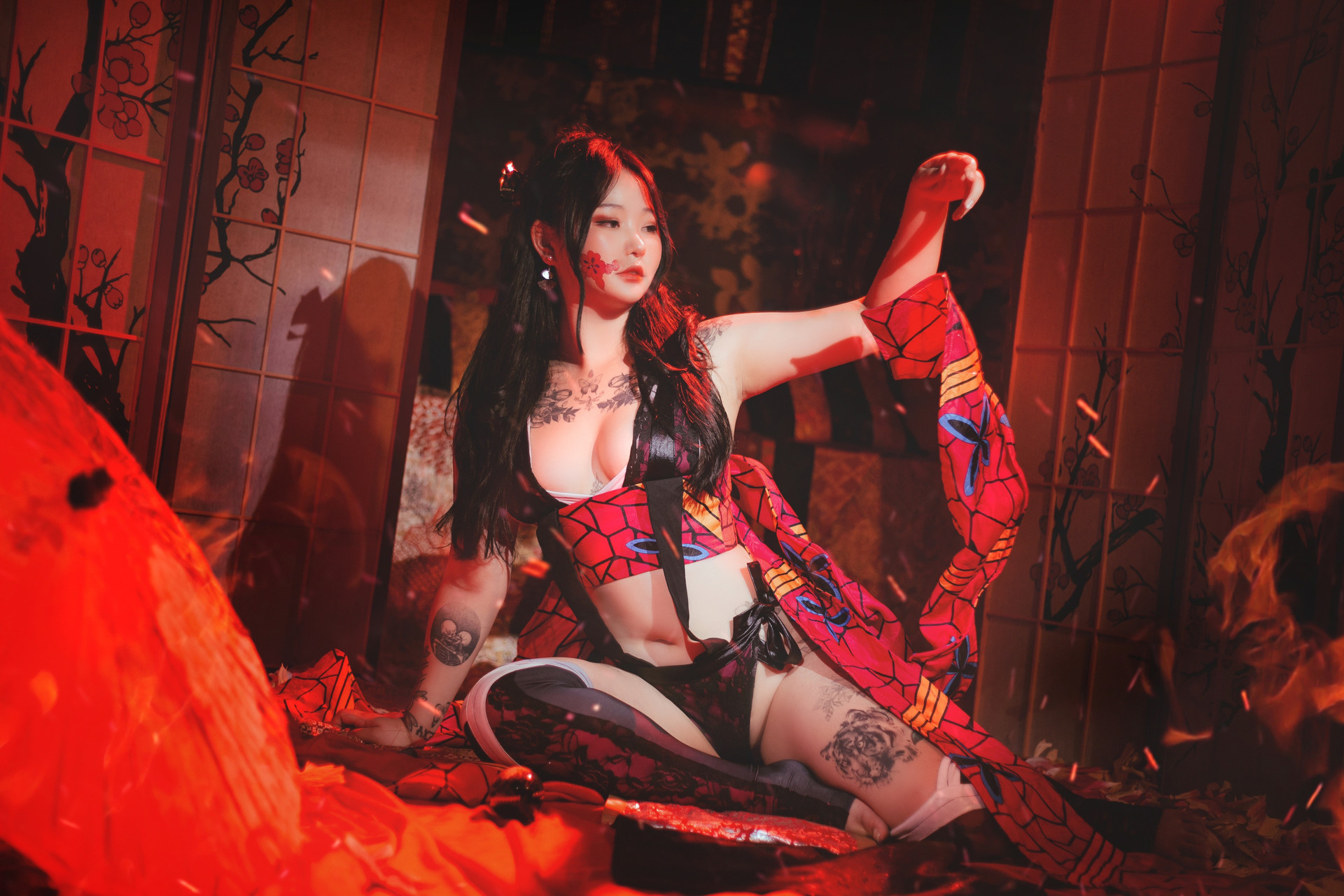 Jeon BoYeon 전보연, [BLUECAKE] Demon Slayer Daki