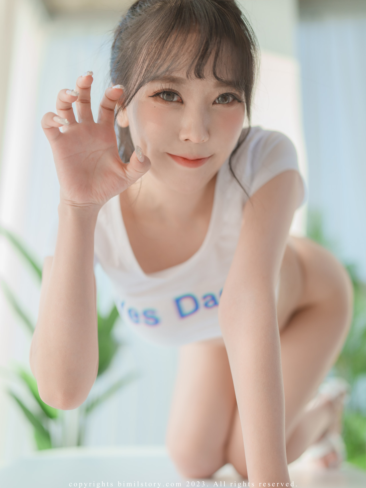 Jia 지아, [Bimilstory] Under-Boob Cat Girl Set.02