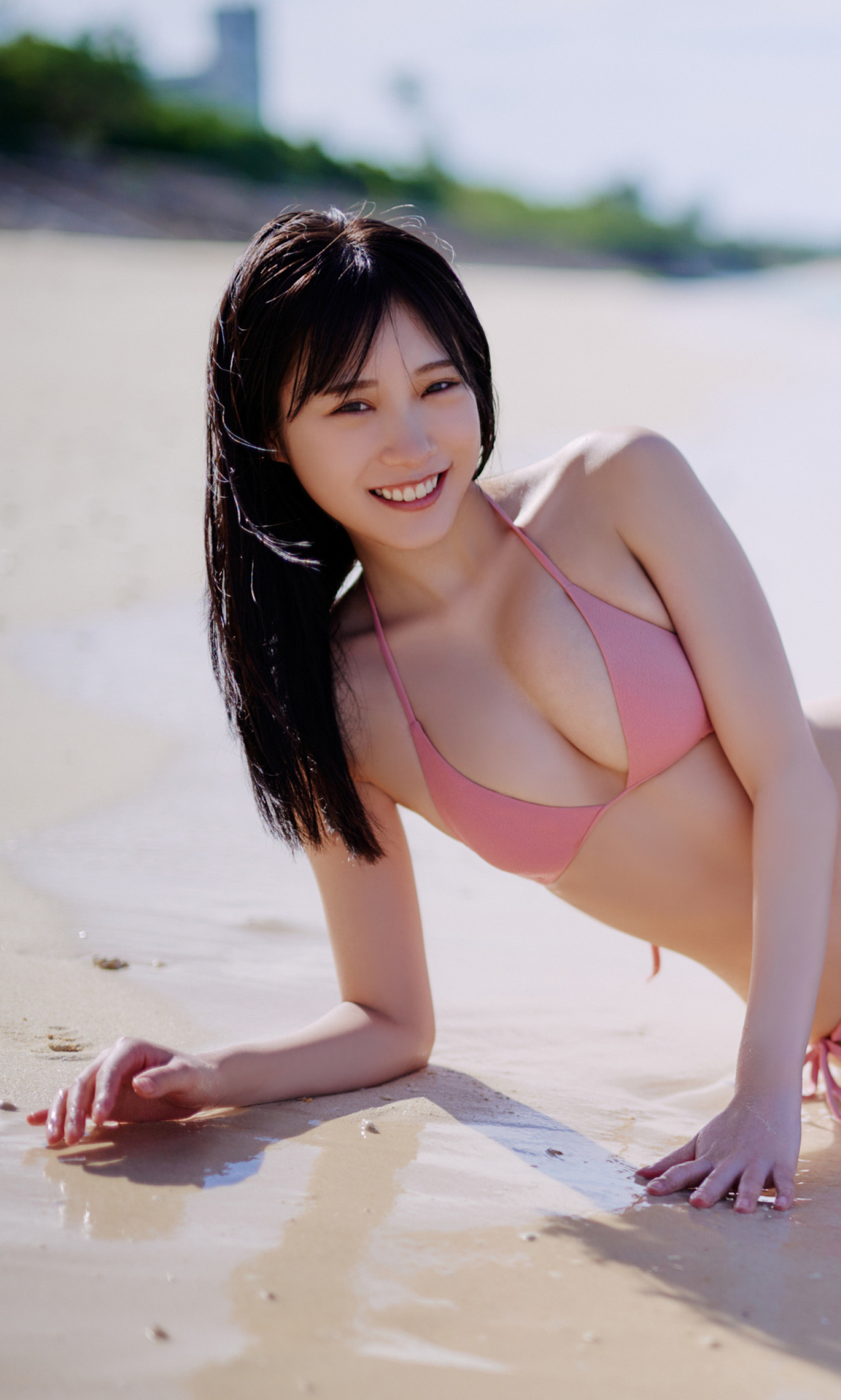 Sumire Yokono 横野すみれ, 週プレ Photo Book 「海のステージ」 Set.01