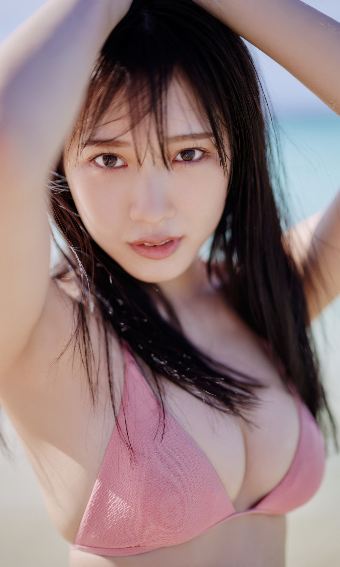 Sumire Yokono 横野すみれ, 週プレ Photo Book 「海のステージ」 Set.01
