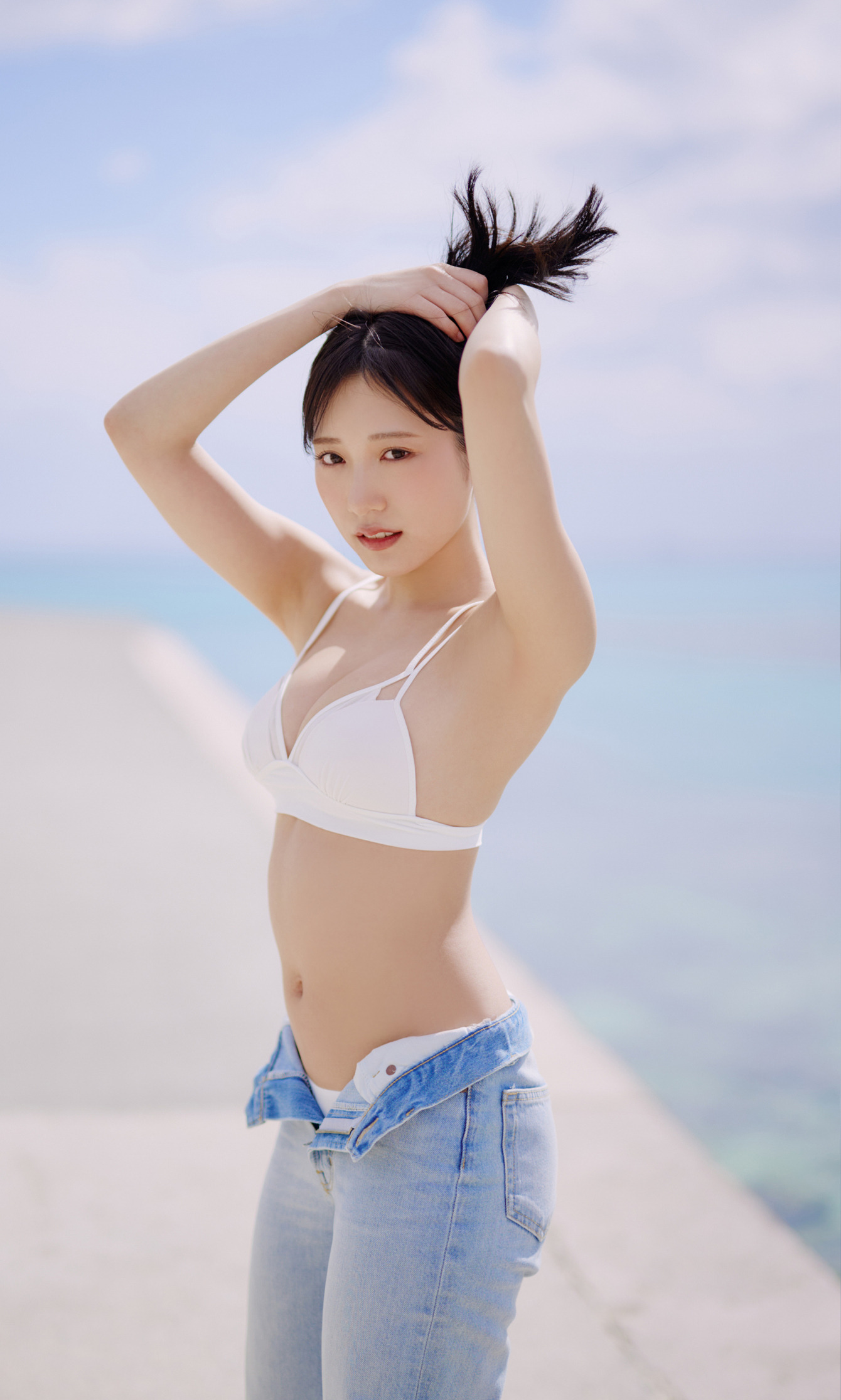 Sumire Yokono 横野すみれ, 週プレ Photo Book 「海のステージ」 Set.02