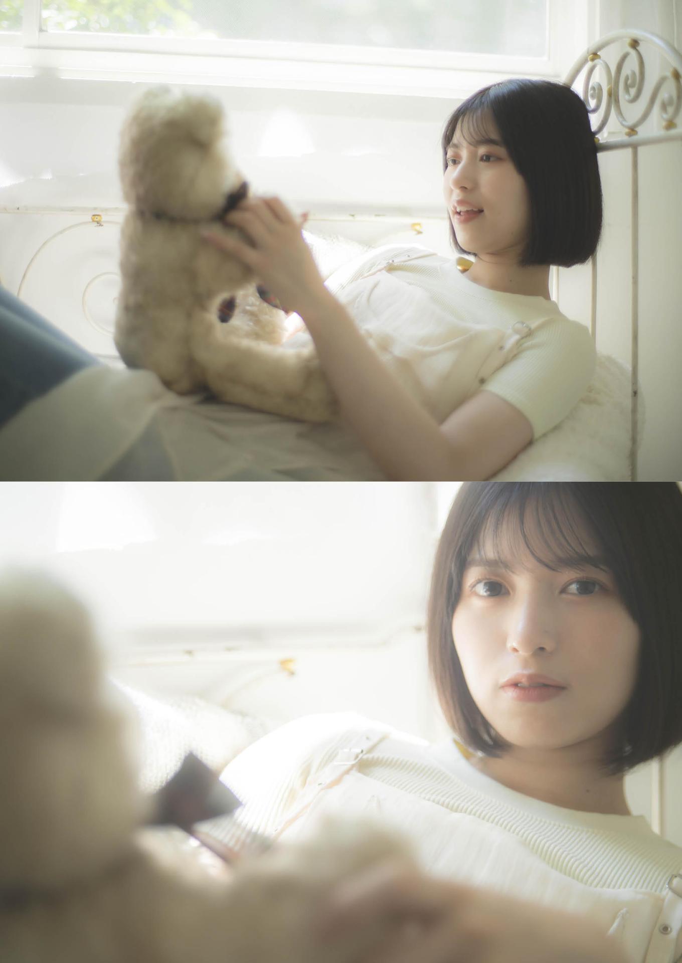 Arai Shiika 新井椎夏, 1st写真集 「うれしいな」 Set.01