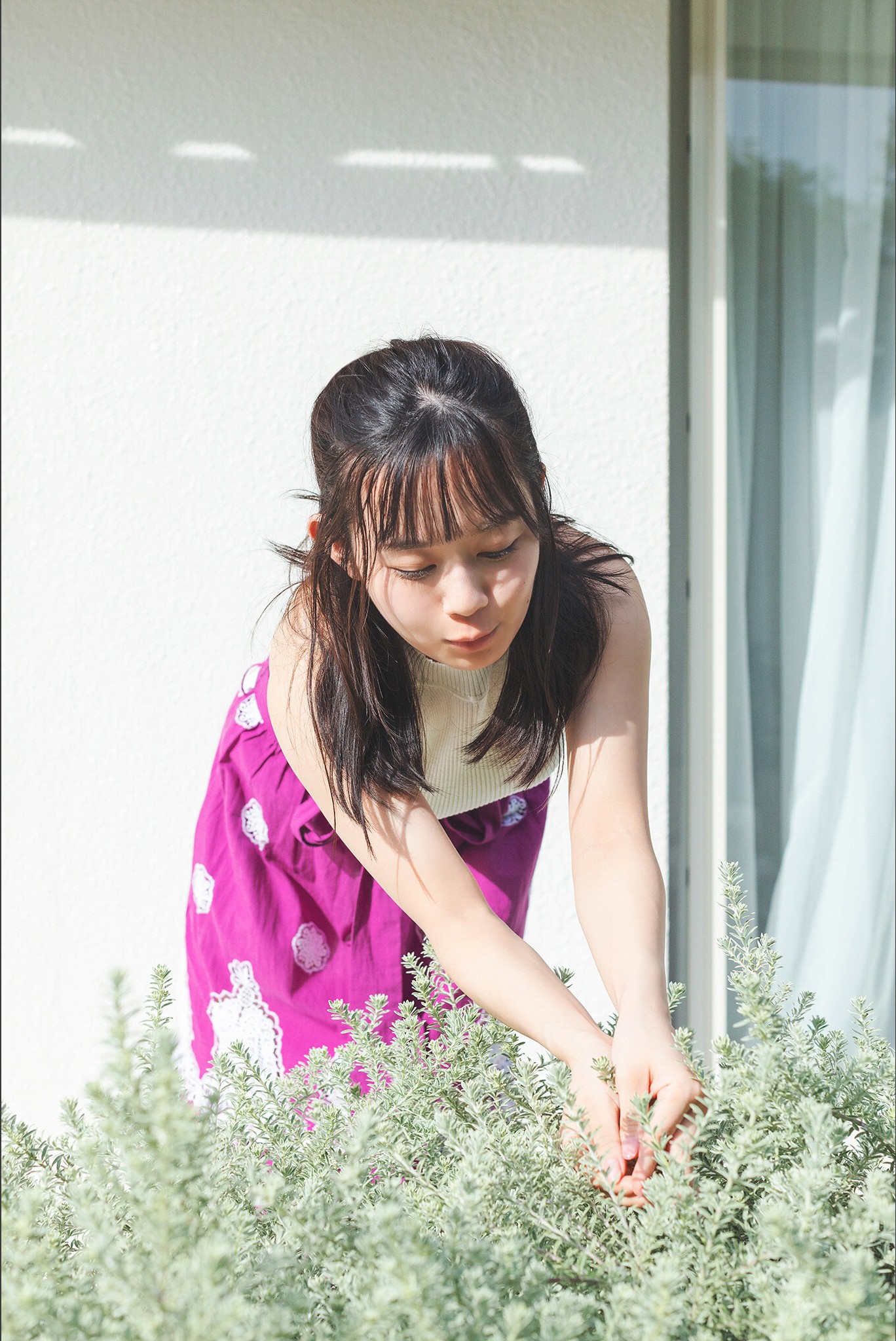 Saeko Kondo 近藤沙瑛子, ＦＲＩＤＡＹデジタル写真集 「ｐｕｒｅ　ｐｕｒｐｌｅ」 Set.01