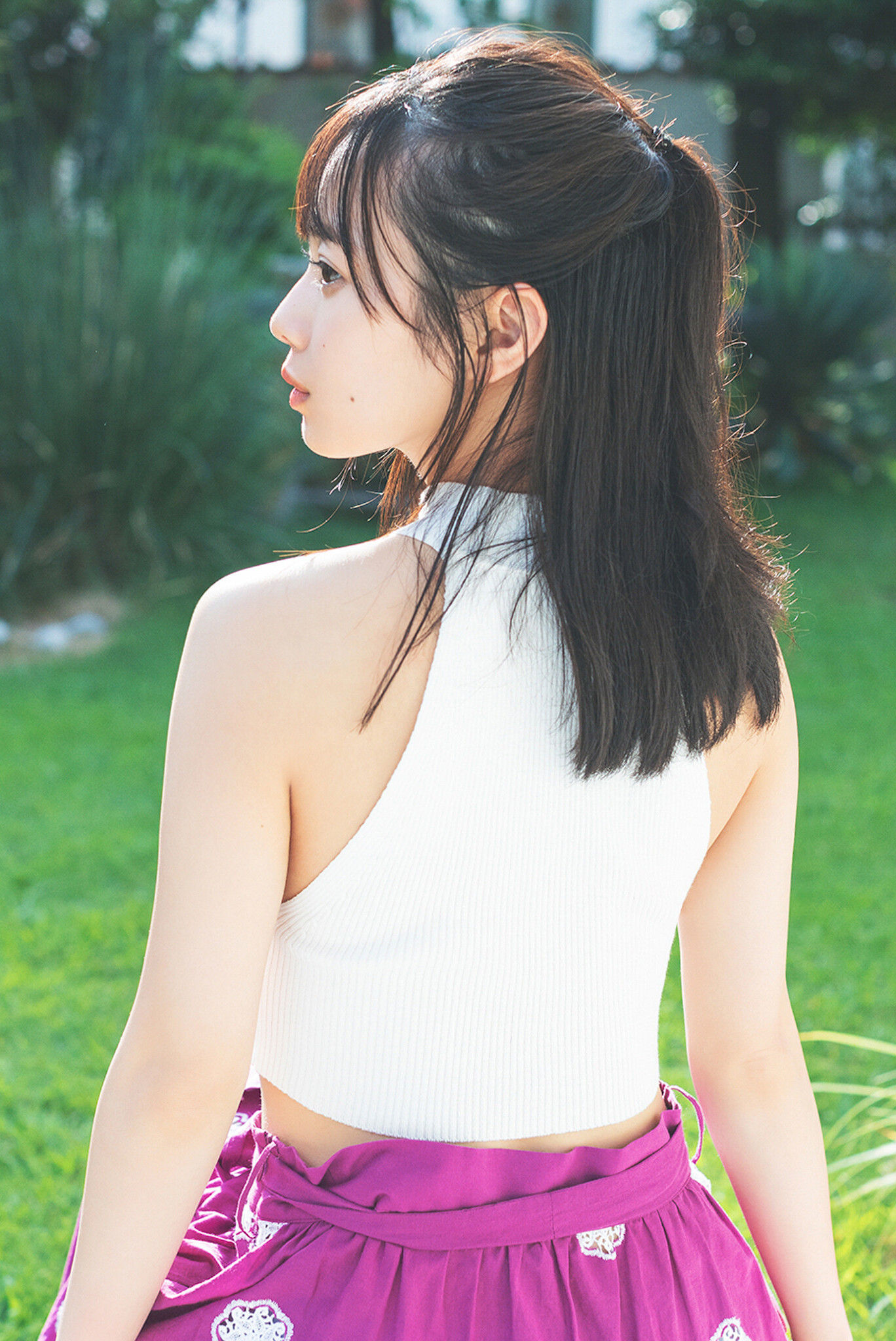 Saeko Kondo 近藤沙瑛子, ＦＲＩＤＡＹデジタル写真集 「ｐｕｒｅ　ｐｕｒｐｌｅ」 Set.01