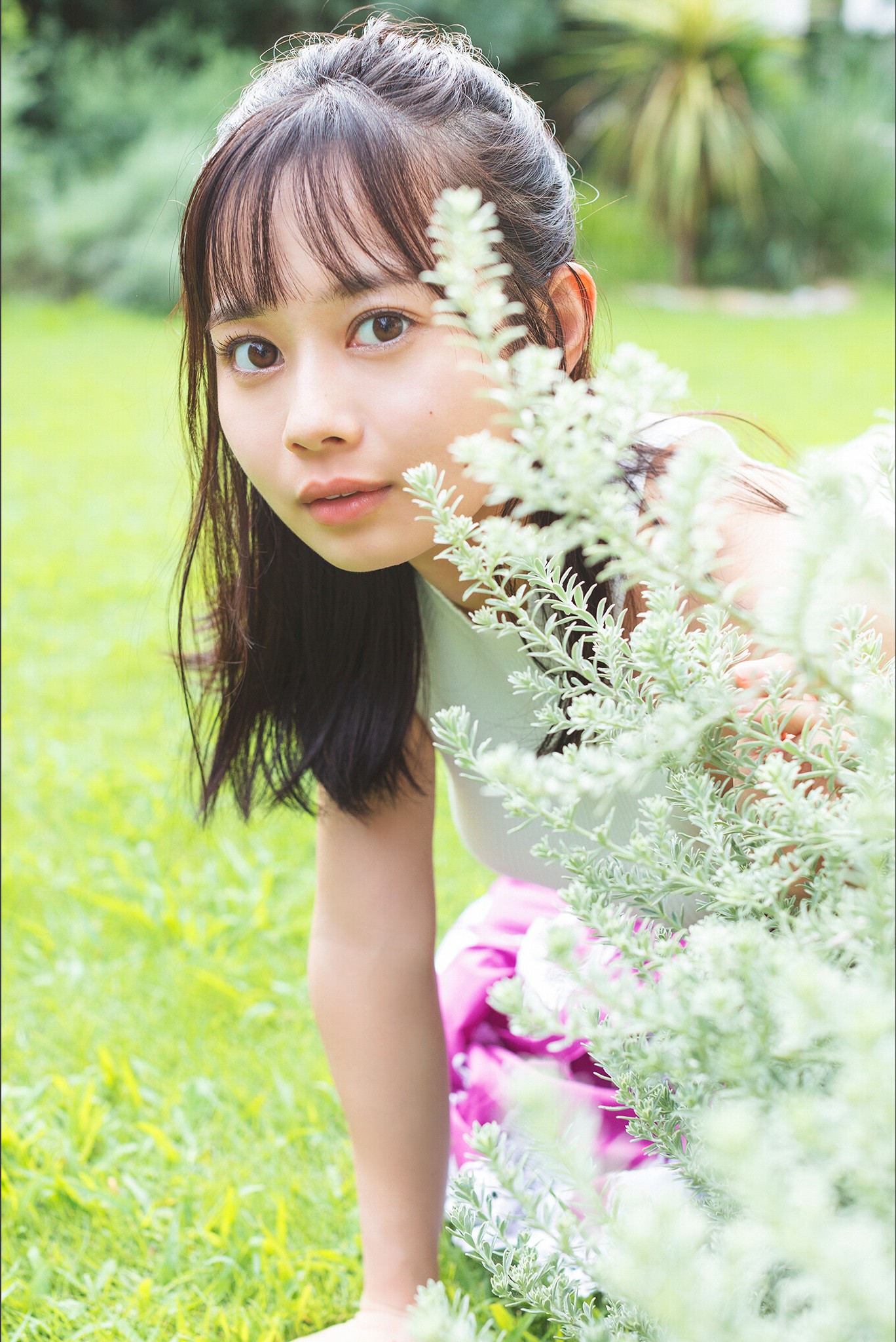Saeko Kondo 近藤沙瑛子, ＦＲＩＤＡＹデジタル写真集 「ｐｕｒｅ　ｐｕｒｐｌｅ」 Set.01