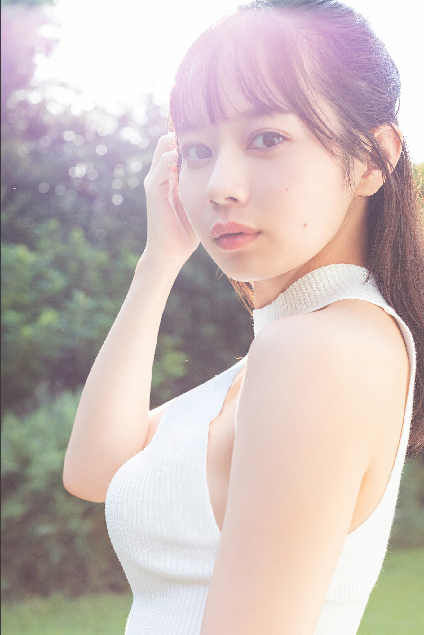 Saeko Kondo 近藤沙瑛子, ＦＲＩＤＡＹデジタル写真集 「ｐｕｒｅ　ｐｕｒｐｌｅ」 Set.01