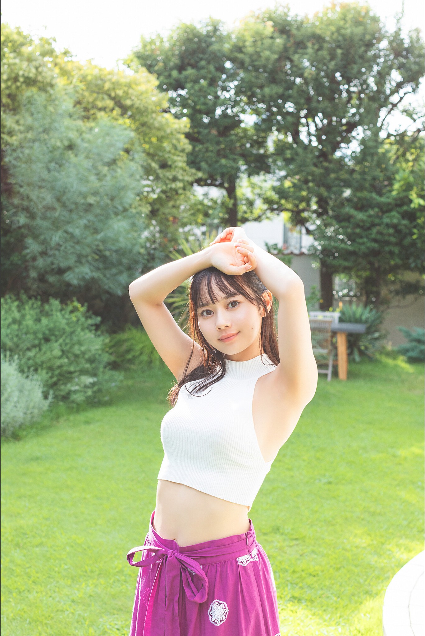 Saeko Kondo 近藤沙瑛子, ＦＲＩＤＡＹデジタル写真集 「ｐｕｒｅ　ｐｕｒｐｌｅ」 Set.01