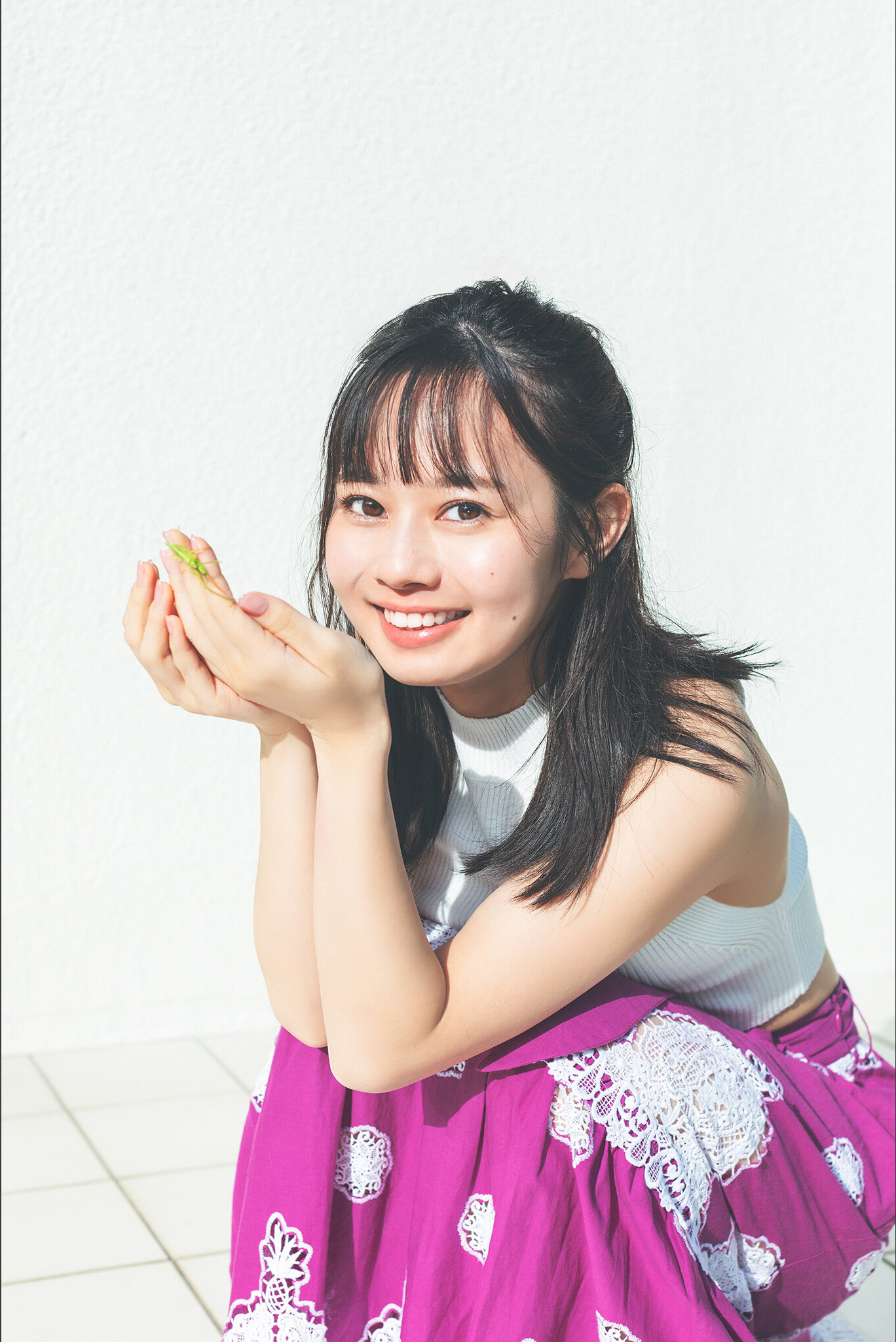 Saeko Kondo 近藤沙瑛子, ＦＲＩＤＡＹデジタル写真集 「ｐｕｒｅ　ｐｕｒｐｌｅ」 Set.01