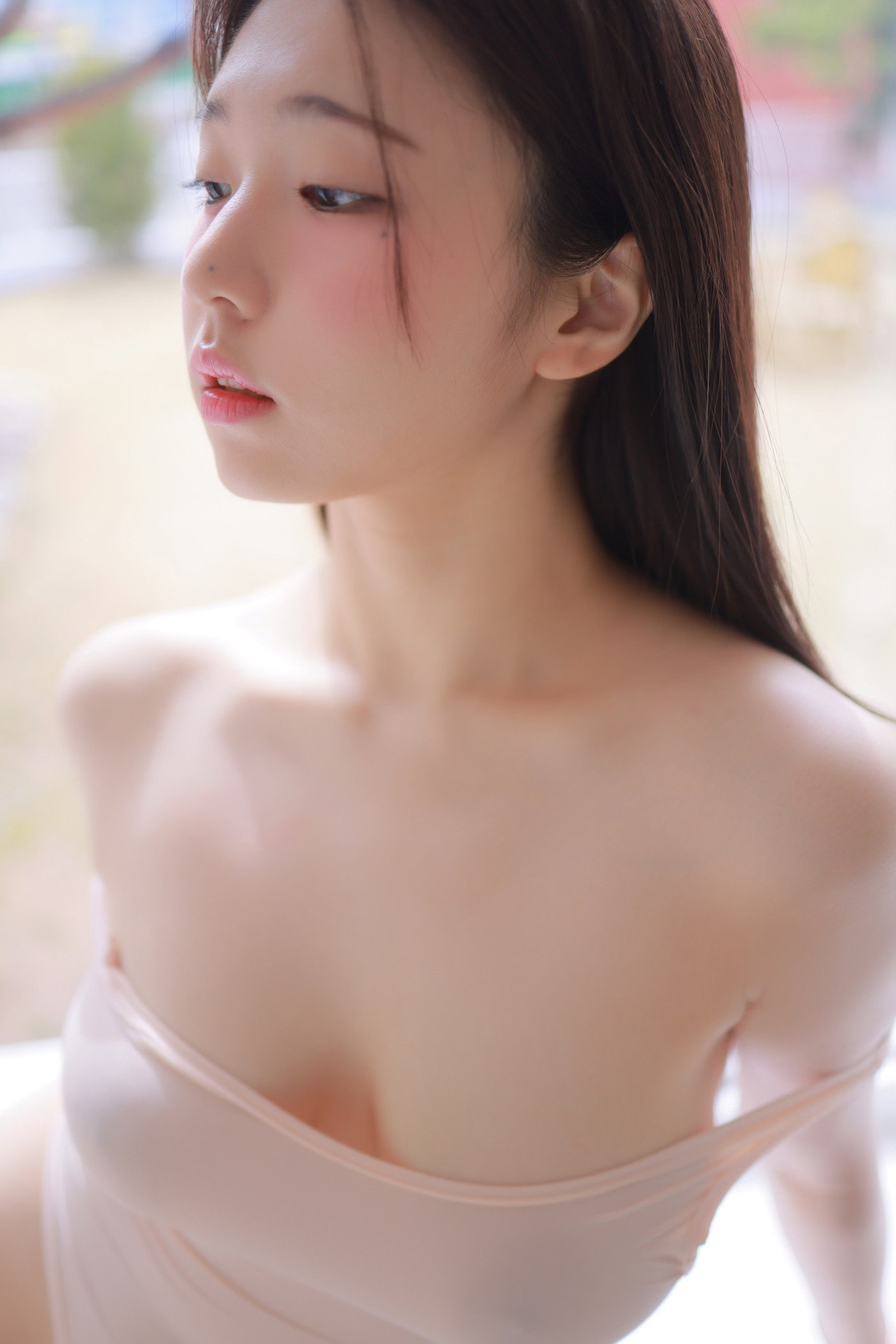 Yeon Woo 연우, [Patreon] White Bodysuit Set.01