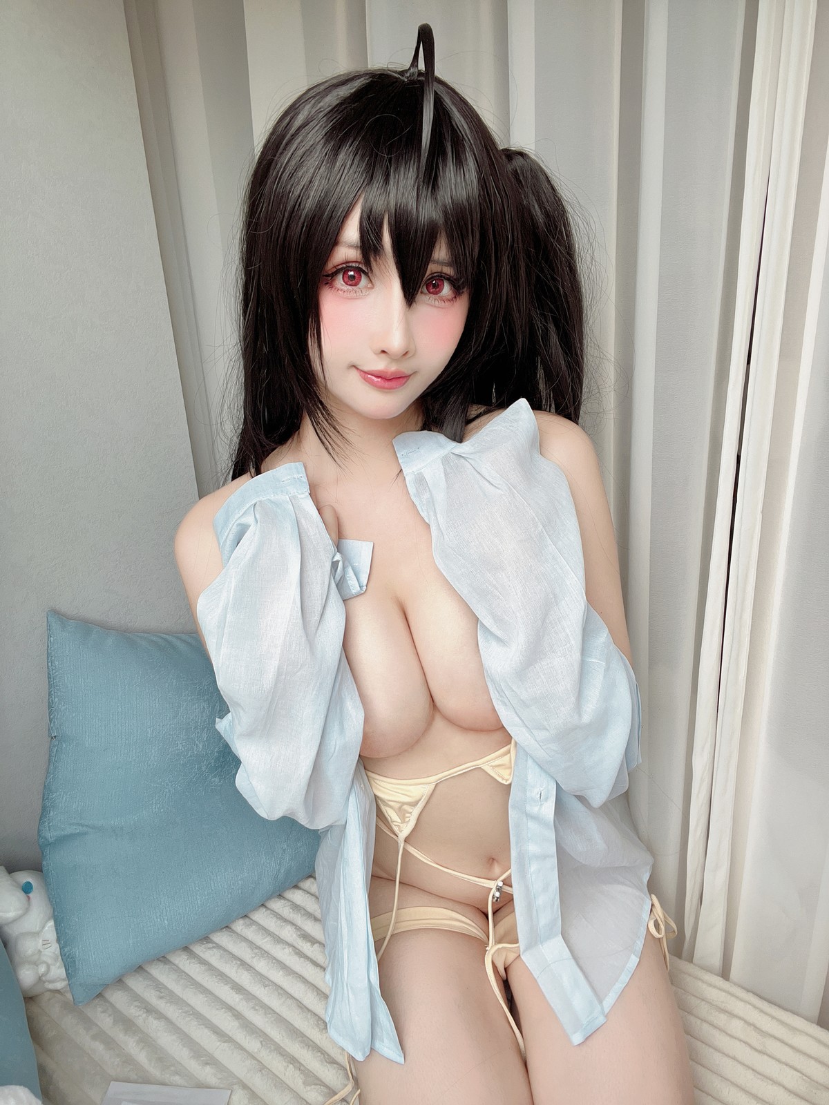 Cosplay Rioko凉凉子 大凤 海滨的白日美梦