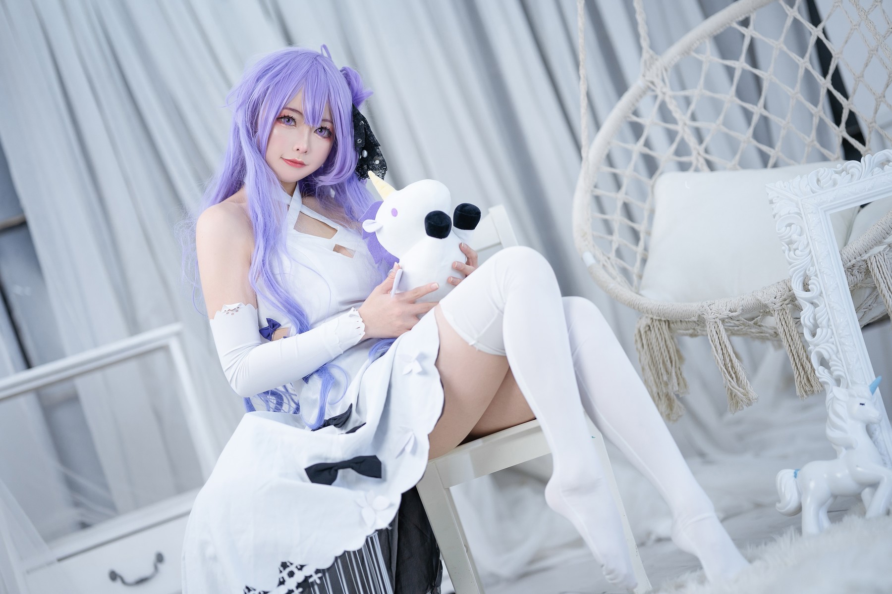 Cosplay 樱岛嗷一 独角兽