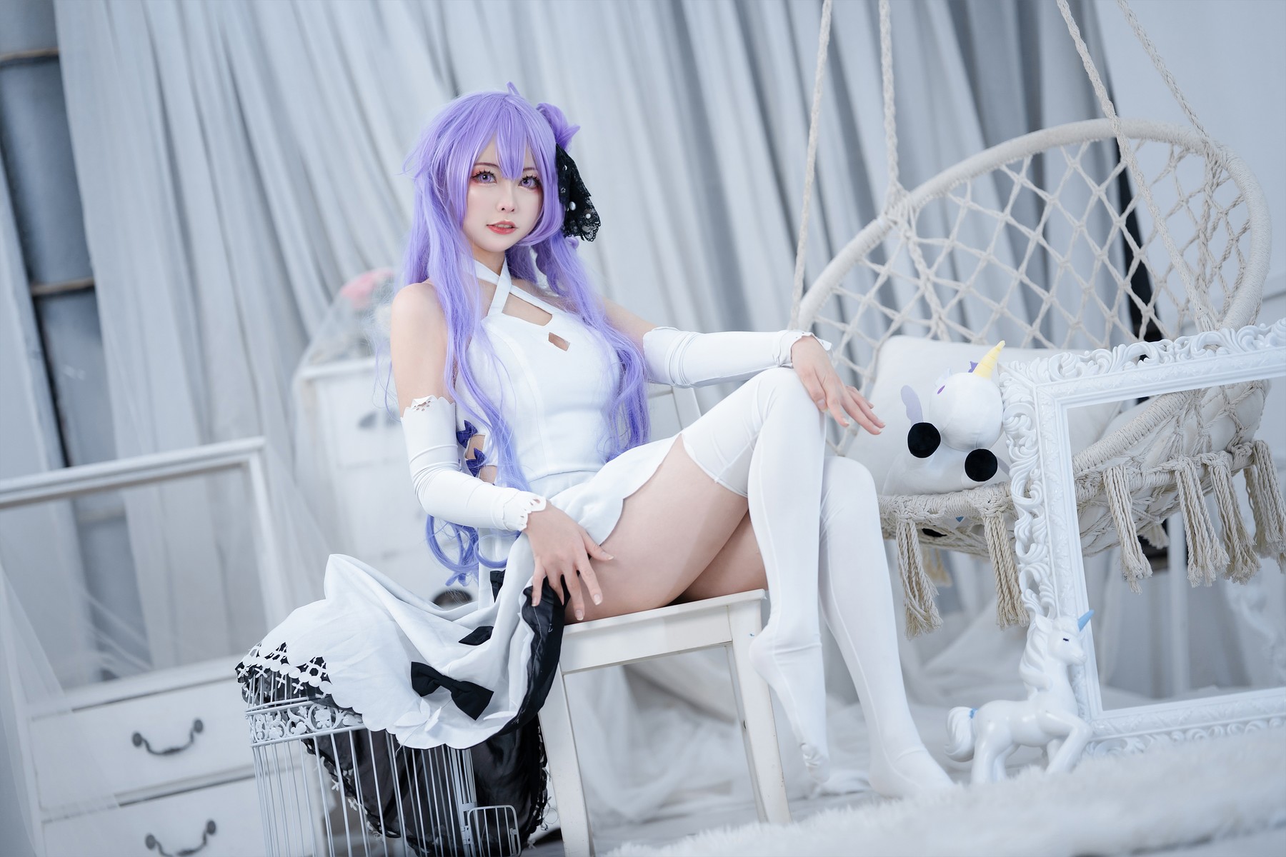 Cosplay 樱岛嗷一 独角兽