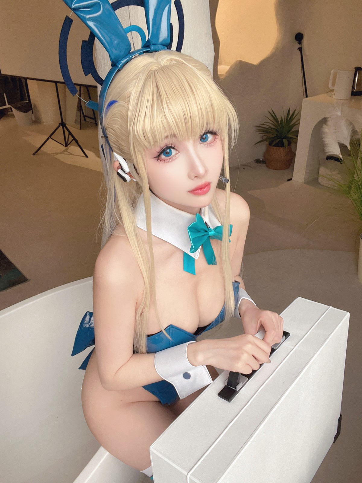Cosplay Rioko凉凉子 碧蓝档案 TOKI兔兔