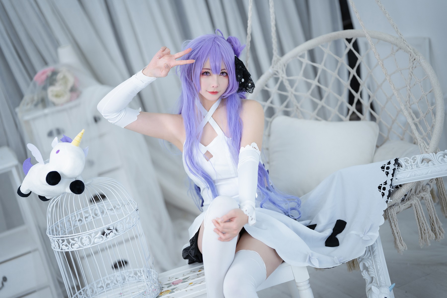 Cosplay 樱岛嗷一 独角兽