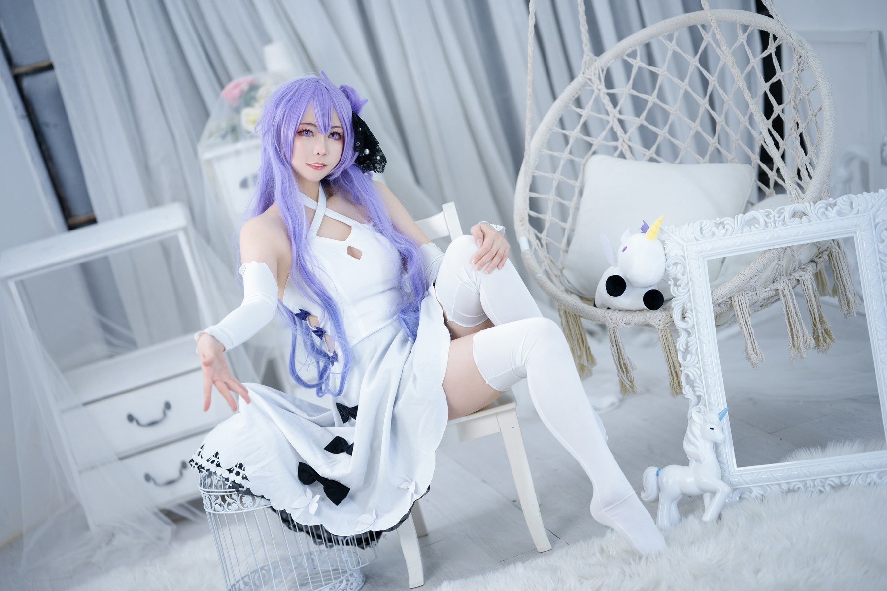 Cosplay 樱岛嗷一 独角兽