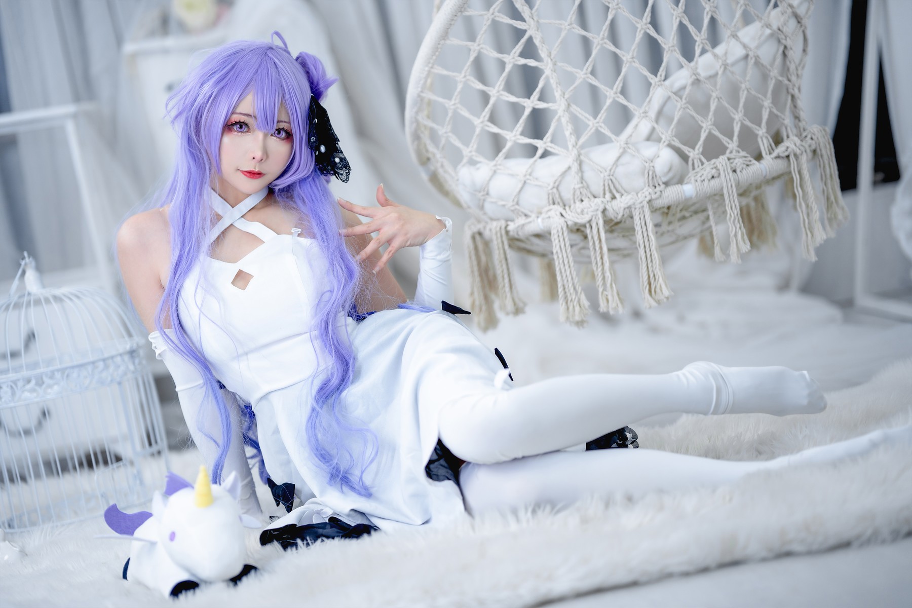 Cosplay 樱岛嗷一 独角兽